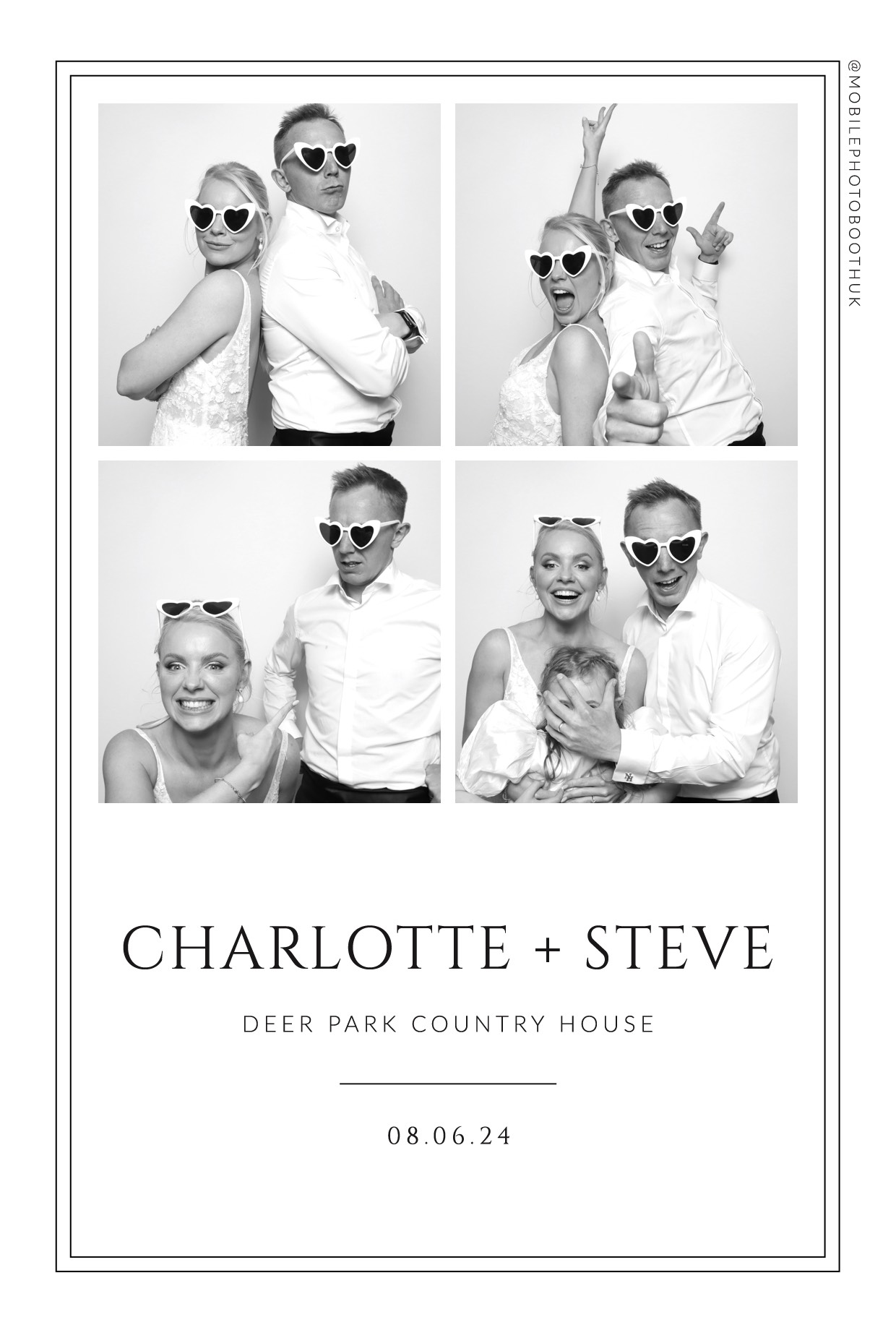 Charlotte & Steve | View more photos from the event at images.mobile-photo-booth.com/u/MobilePhotoBoothUK/Charlotte-Steve