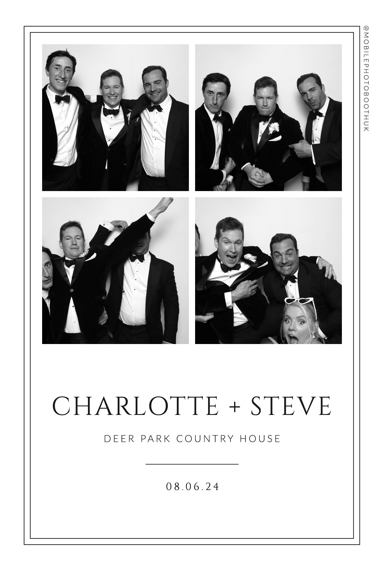 Charlotte & Steve | View more photos from the event at images.mobile-photo-booth.com/u/MobilePhotoBoothUK/Charlotte-Steve
