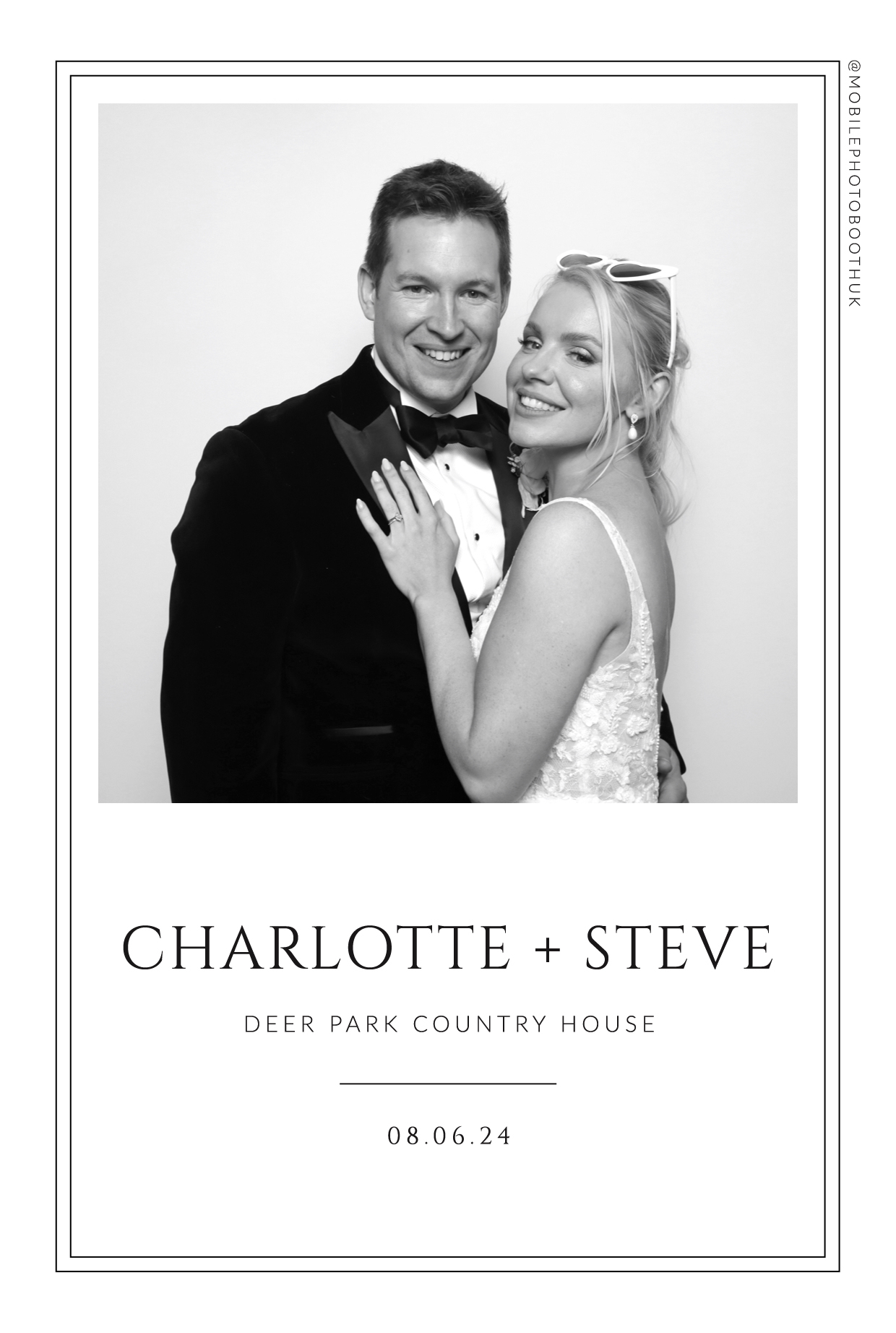 Charlotte & Steve | View more photos from the event at images.mobile-photo-booth.com/u/MobilePhotoBoothUK/Charlotte-Steve
