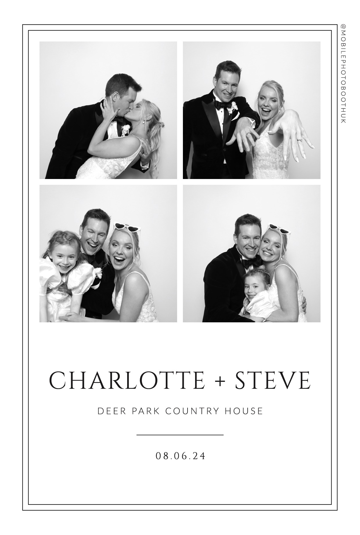 Charlotte & Steve | View more photos from the event at images.mobile-photo-booth.com/u/MobilePhotoBoothUK/Charlotte-Steve
