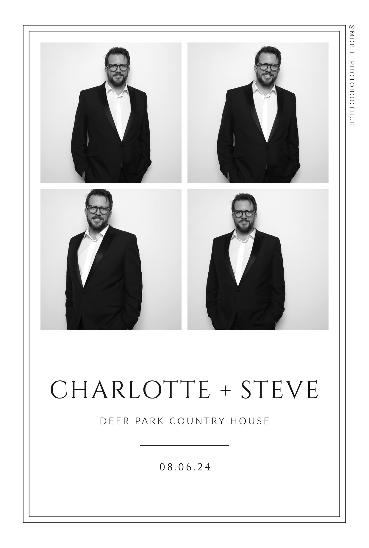 Charlotte & Steve | View more photos from the event at images.mobile-photo-booth.com/u/MobilePhotoBoothUK/Charlotte-Steve
