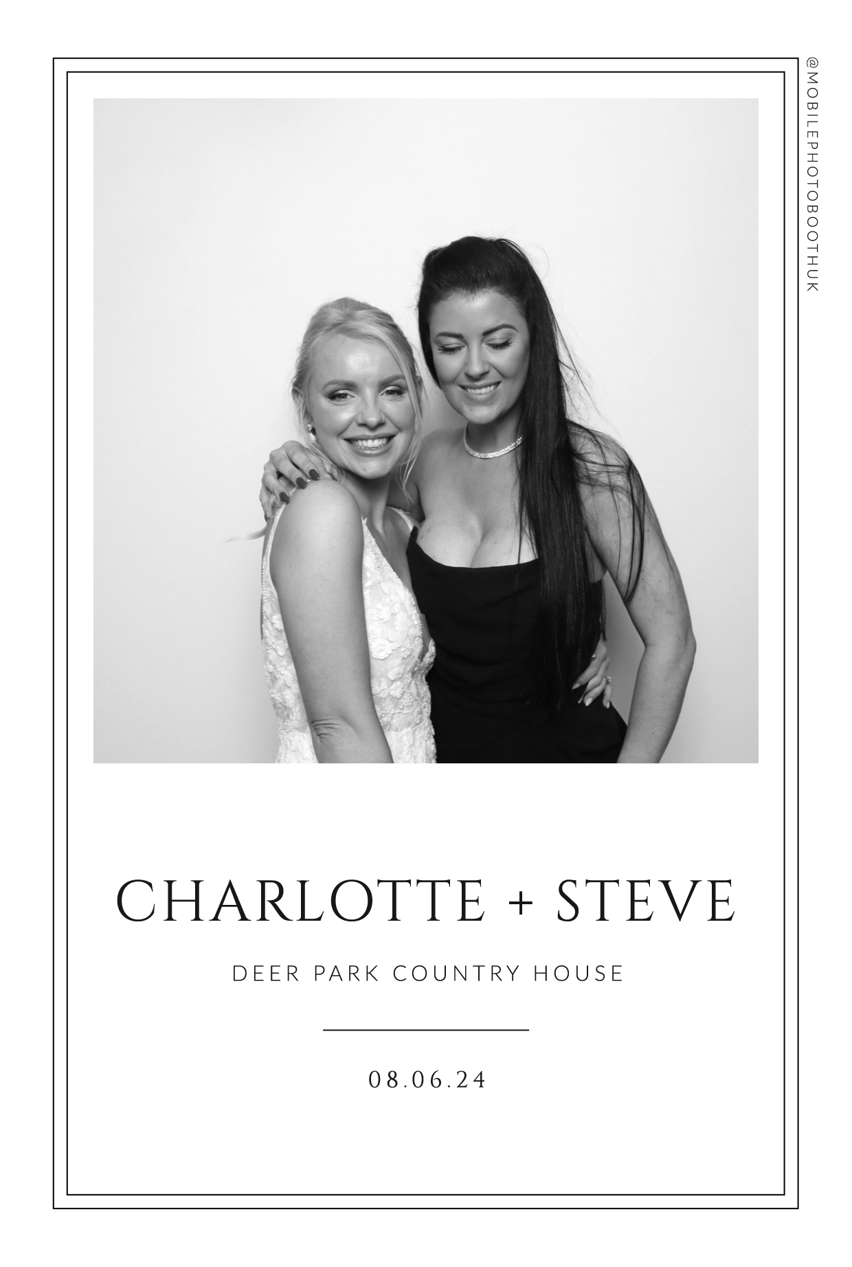 Charlotte & Steve | View more photos from the event at images.mobile-photo-booth.com/u/MobilePhotoBoothUK/Charlotte-Steve