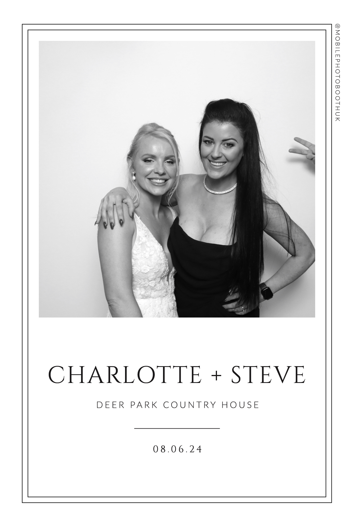 Charlotte & Steve | View more photos from the event at images.mobile-photo-booth.com/u/MobilePhotoBoothUK/Charlotte-Steve