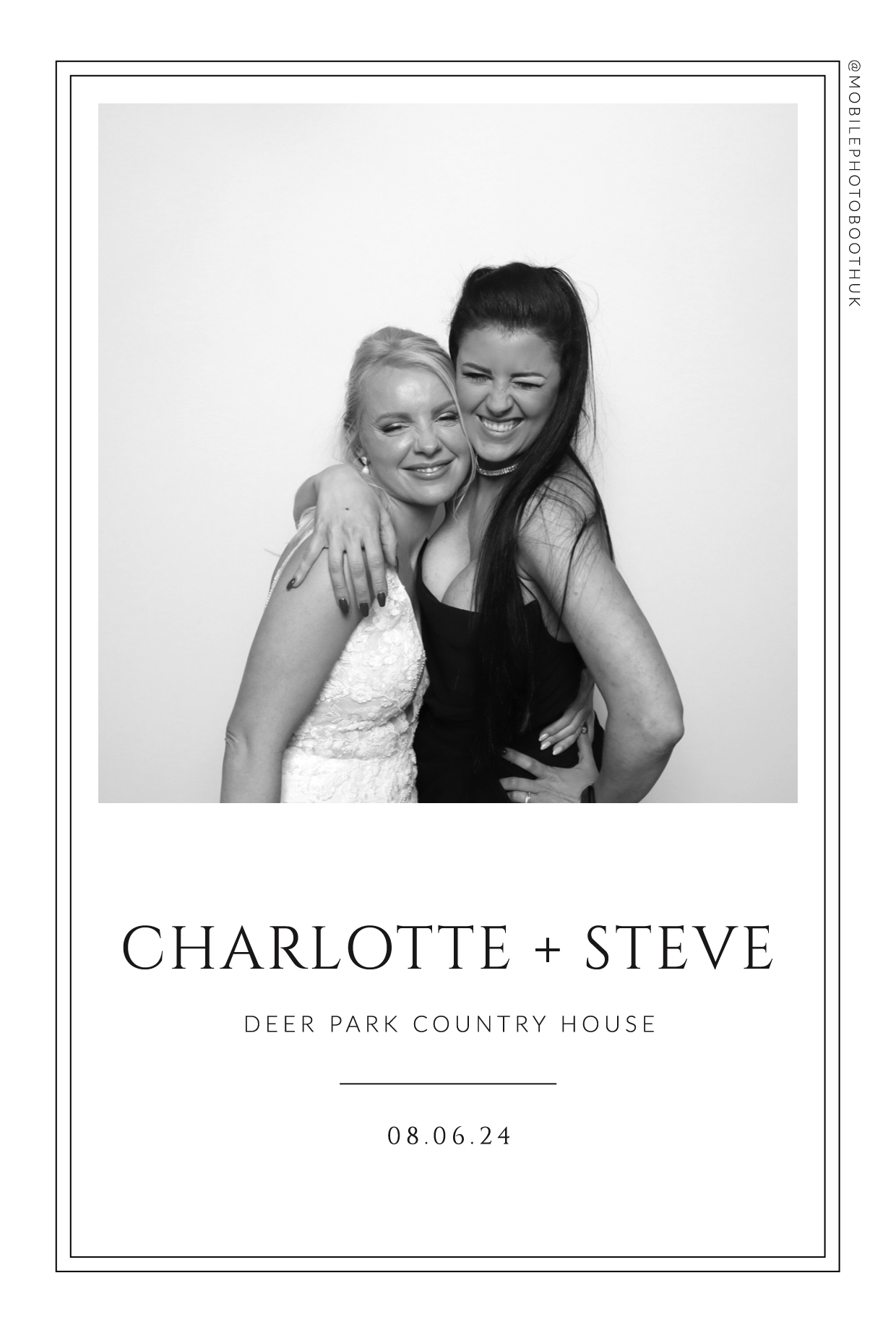 Charlotte & Steve | View more photos from the event at images.mobile-photo-booth.com/u/MobilePhotoBoothUK/Charlotte-Steve