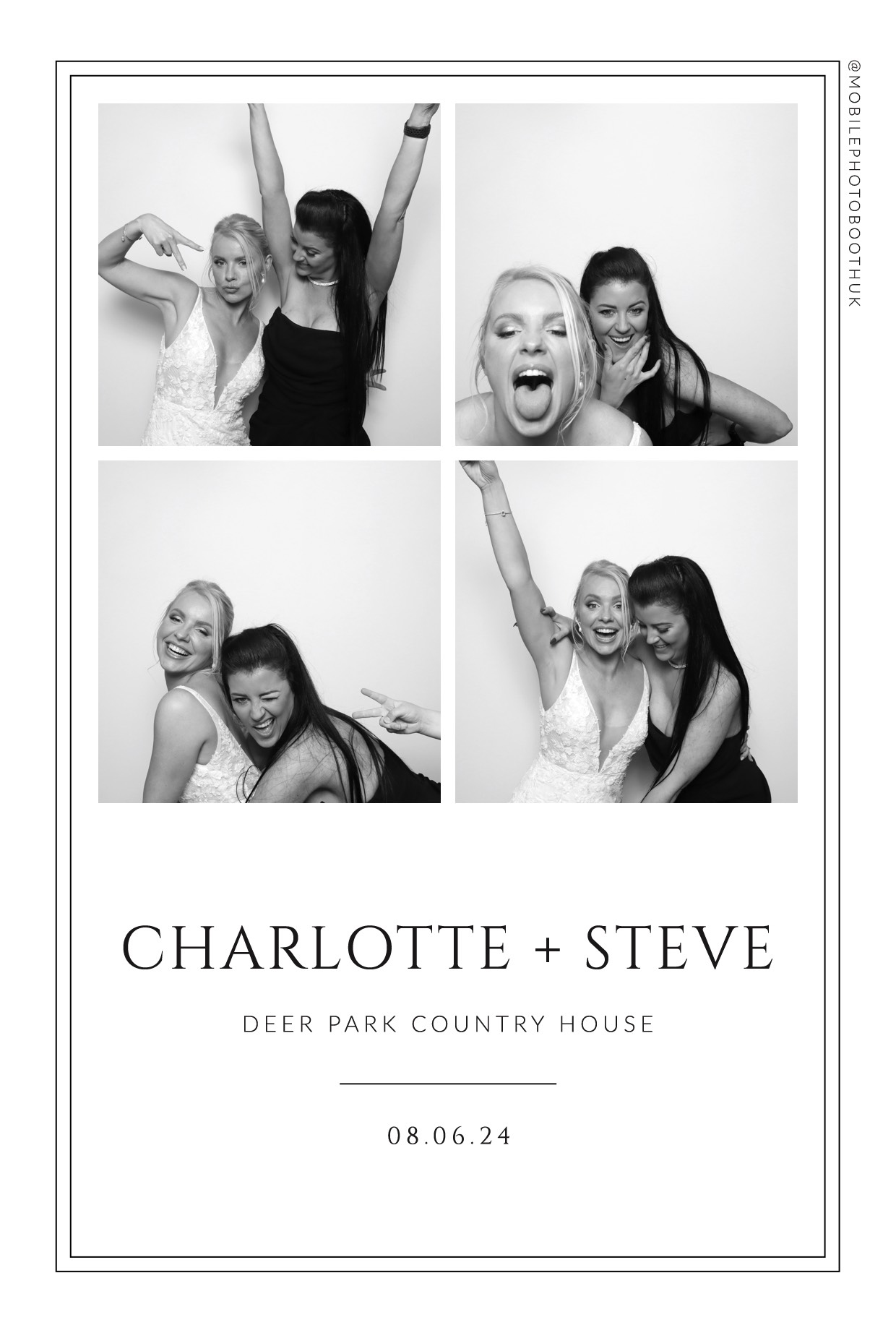 Charlotte & Steve | View more photos from the event at images.mobile-photo-booth.com/u/MobilePhotoBoothUK/Charlotte-Steve