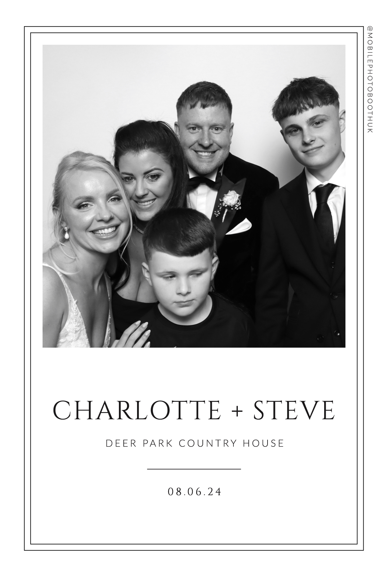 Charlotte & Steve | View more photos from the event at images.mobile-photo-booth.com/u/MobilePhotoBoothUK/Charlotte-Steve