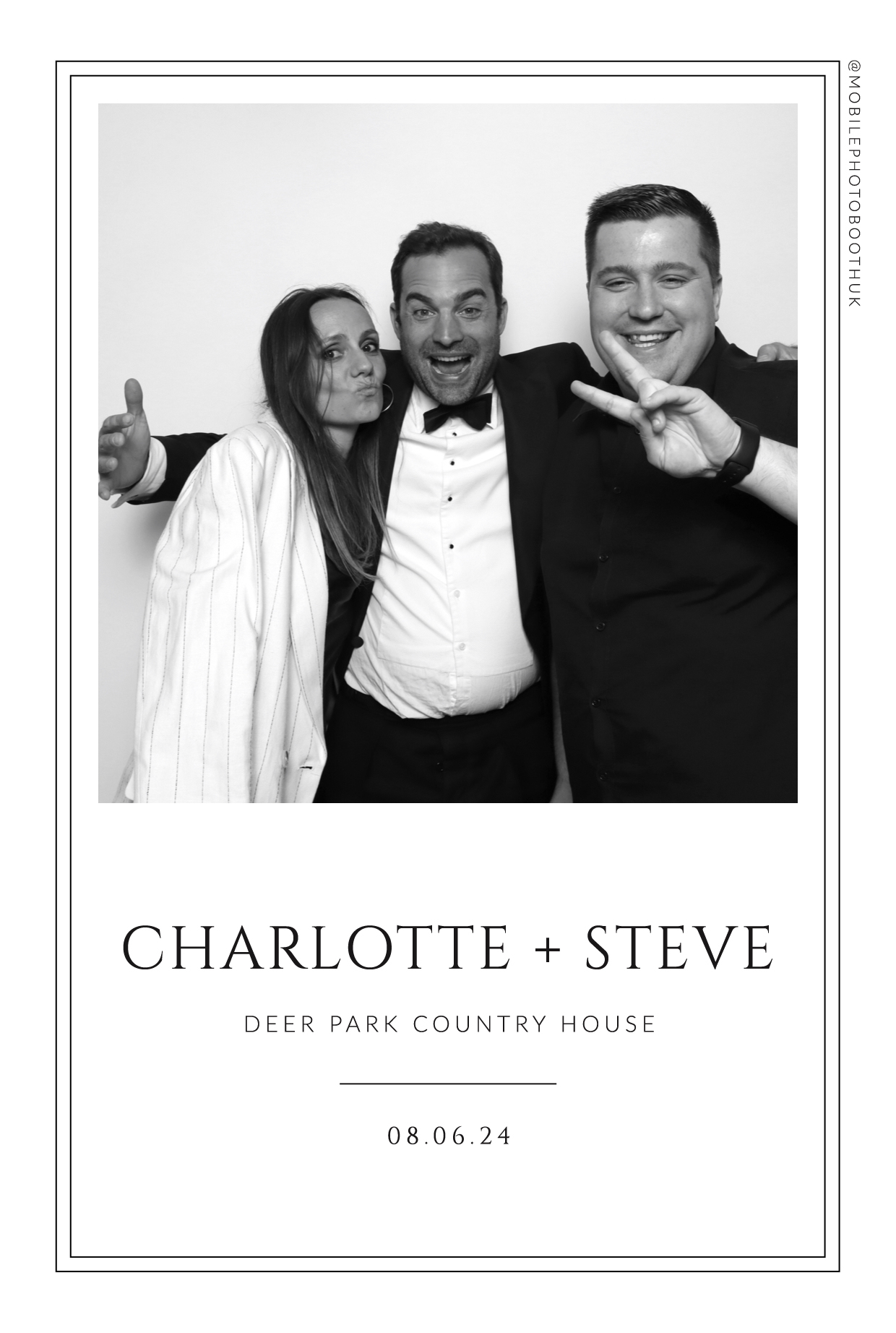 Charlotte & Steve | View more photos from the event at images.mobile-photo-booth.com/u/MobilePhotoBoothUK/Charlotte-Steve