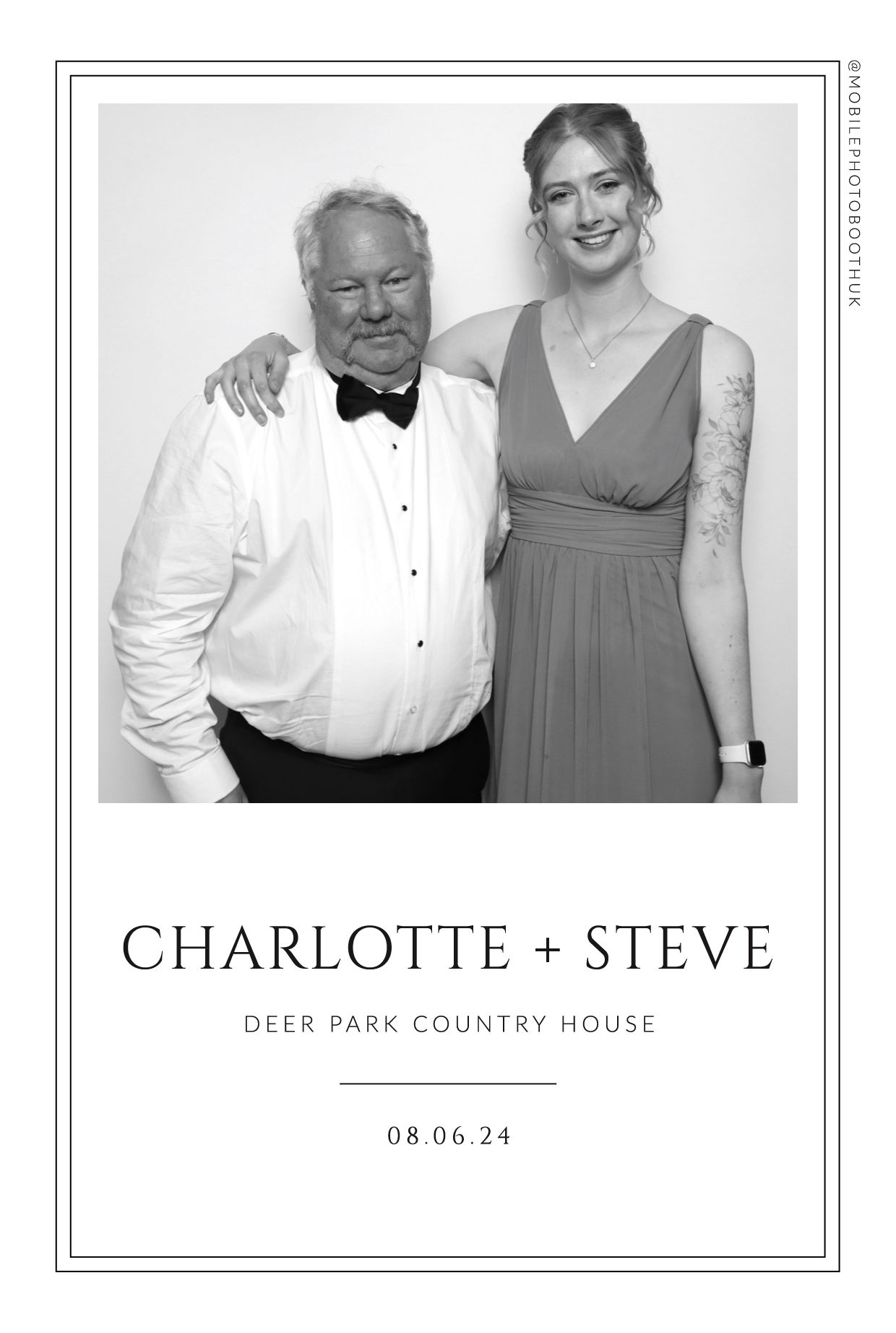 Charlotte & Steve | View more photos from the event at images.mobile-photo-booth.com/u/MobilePhotoBoothUK/Charlotte-Steve