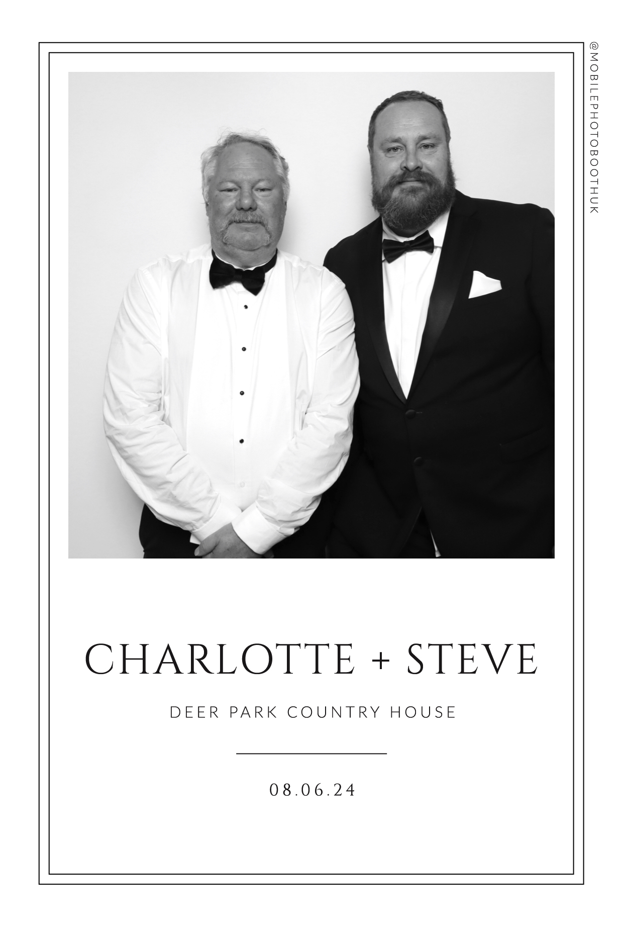 Charlotte & Steve | View more photos from the event at images.mobile-photo-booth.com/u/MobilePhotoBoothUK/Charlotte-Steve