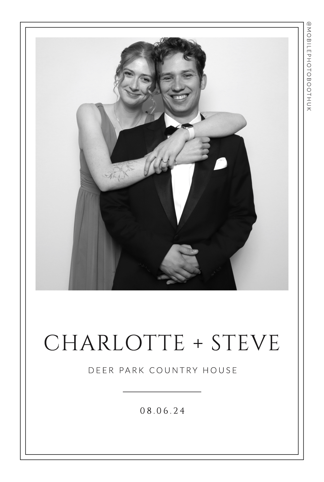 Charlotte & Steve | View more photos from the event at images.mobile-photo-booth.com/u/MobilePhotoBoothUK/Charlotte-Steve