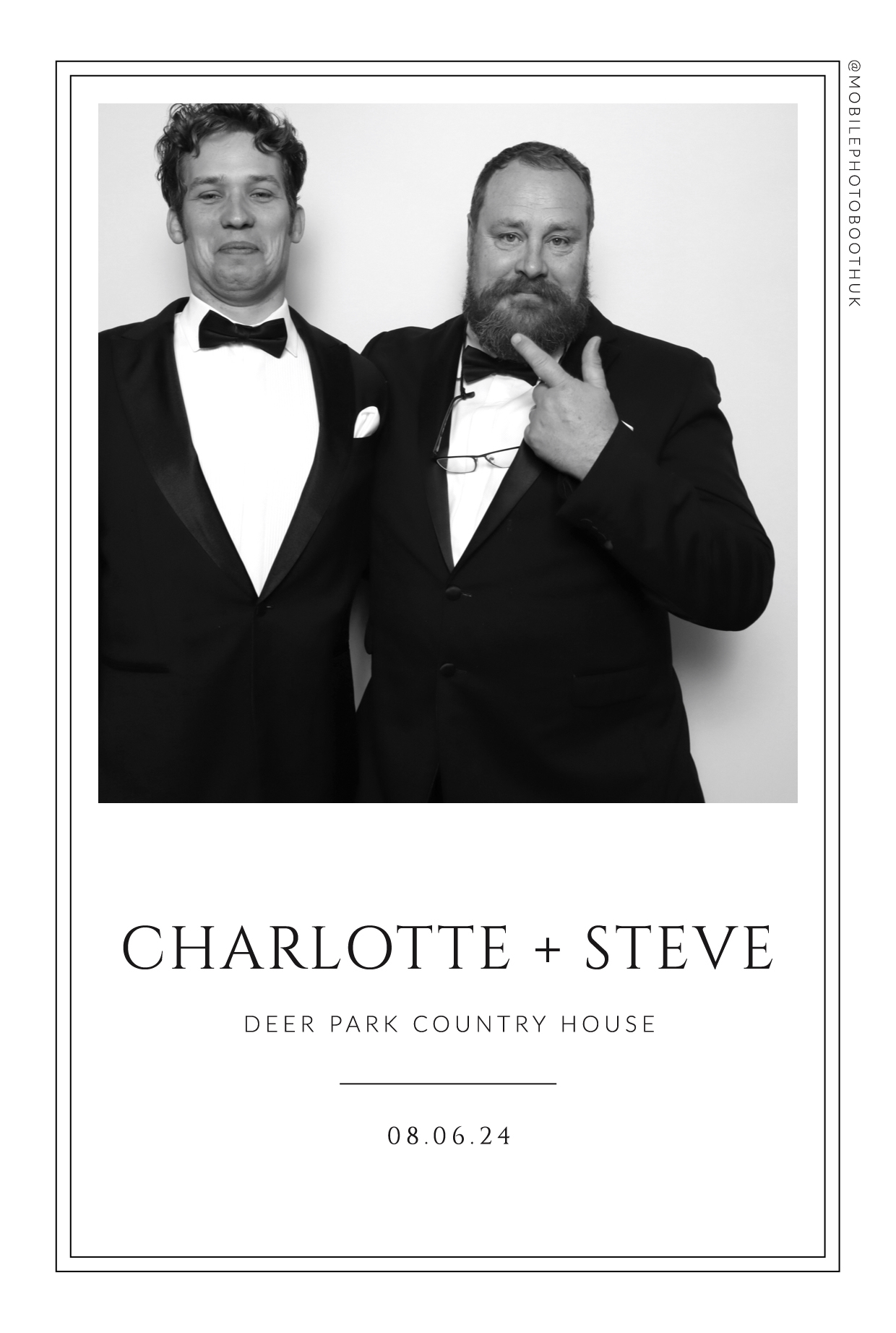 Charlotte & Steve | View more photos from the event at images.mobile-photo-booth.com/u/MobilePhotoBoothUK/Charlotte-Steve