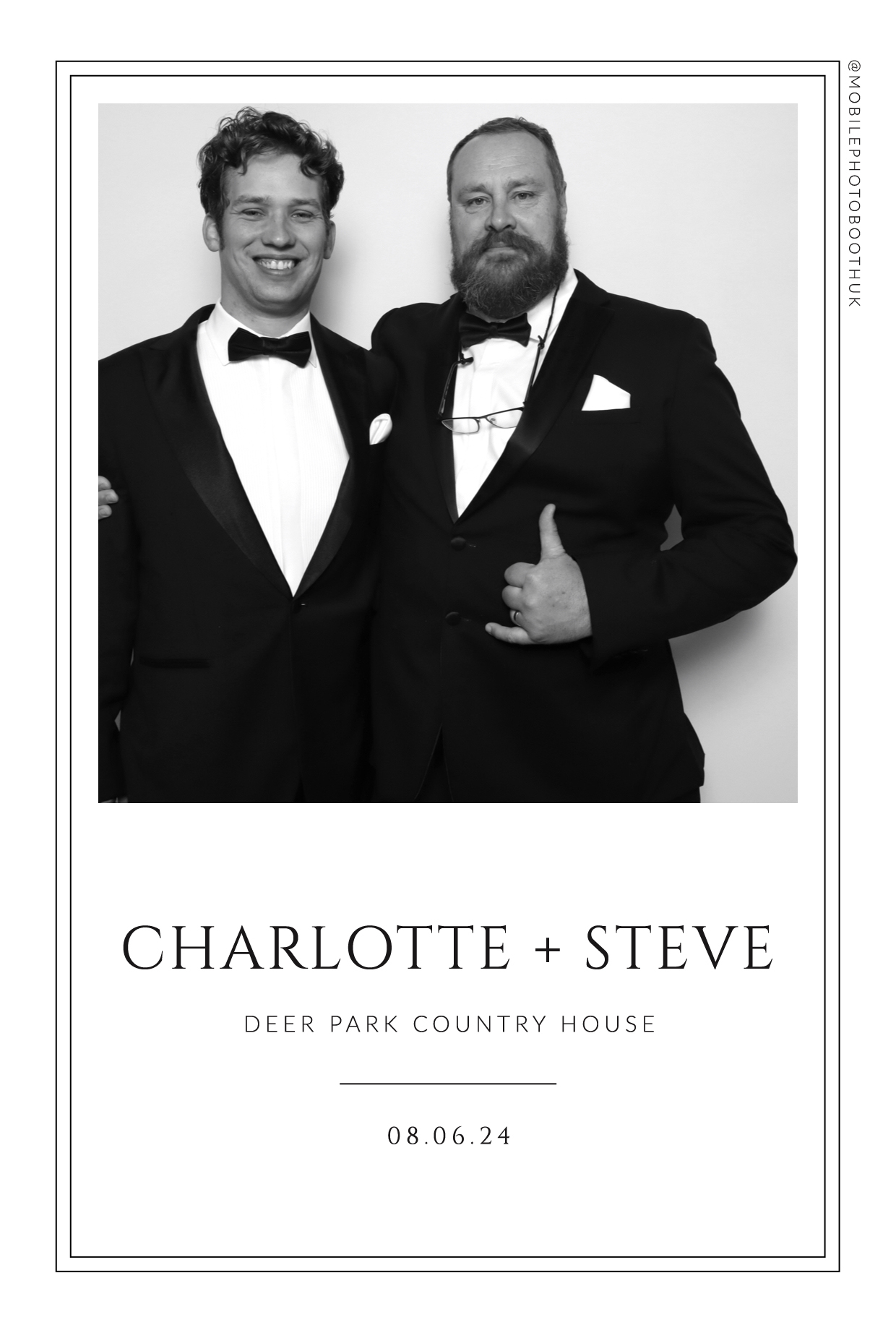 Charlotte & Steve | View more photos from the event at images.mobile-photo-booth.com/u/MobilePhotoBoothUK/Charlotte-Steve