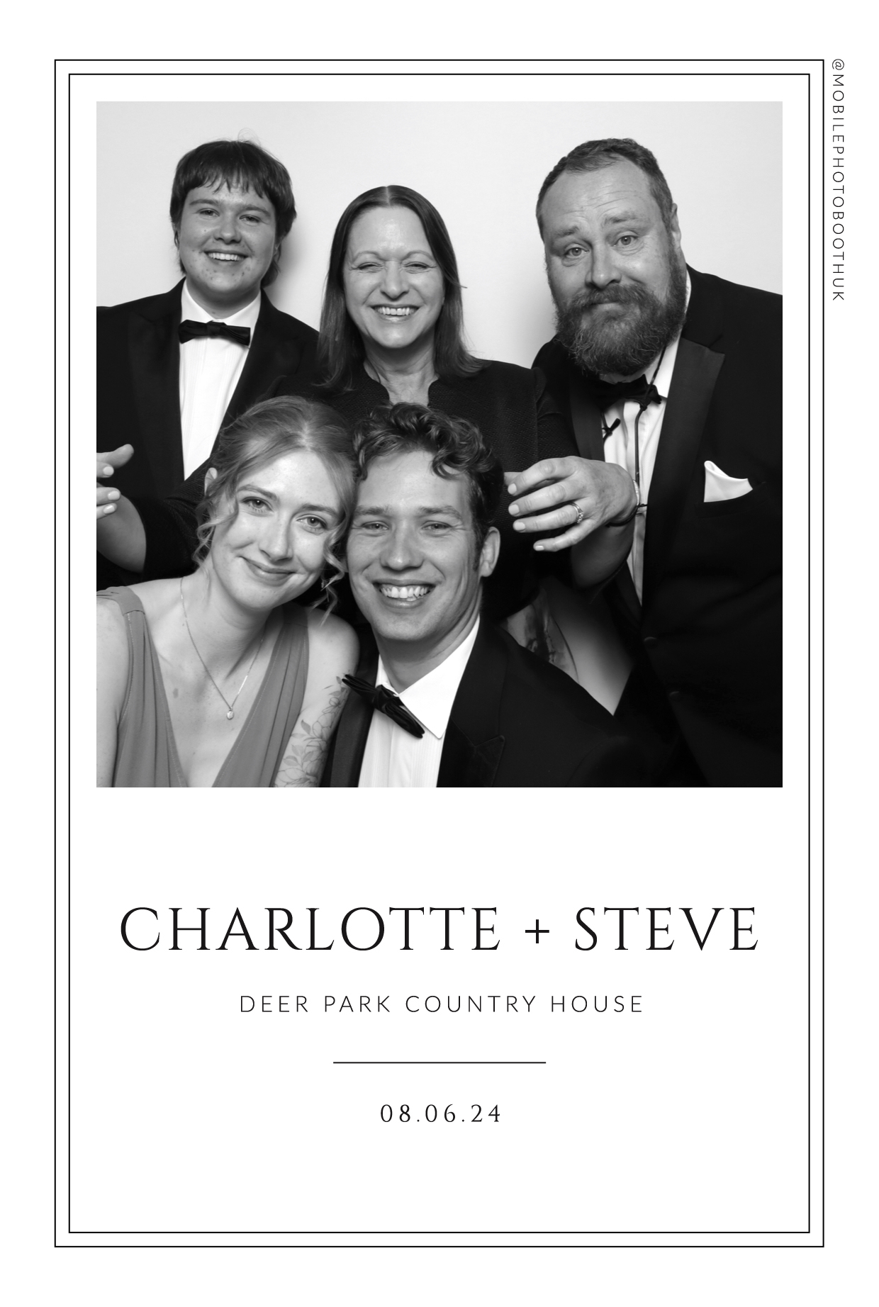 Charlotte & Steve | View more photos from the event at images.mobile-photo-booth.com/u/MobilePhotoBoothUK/Charlotte-Steve