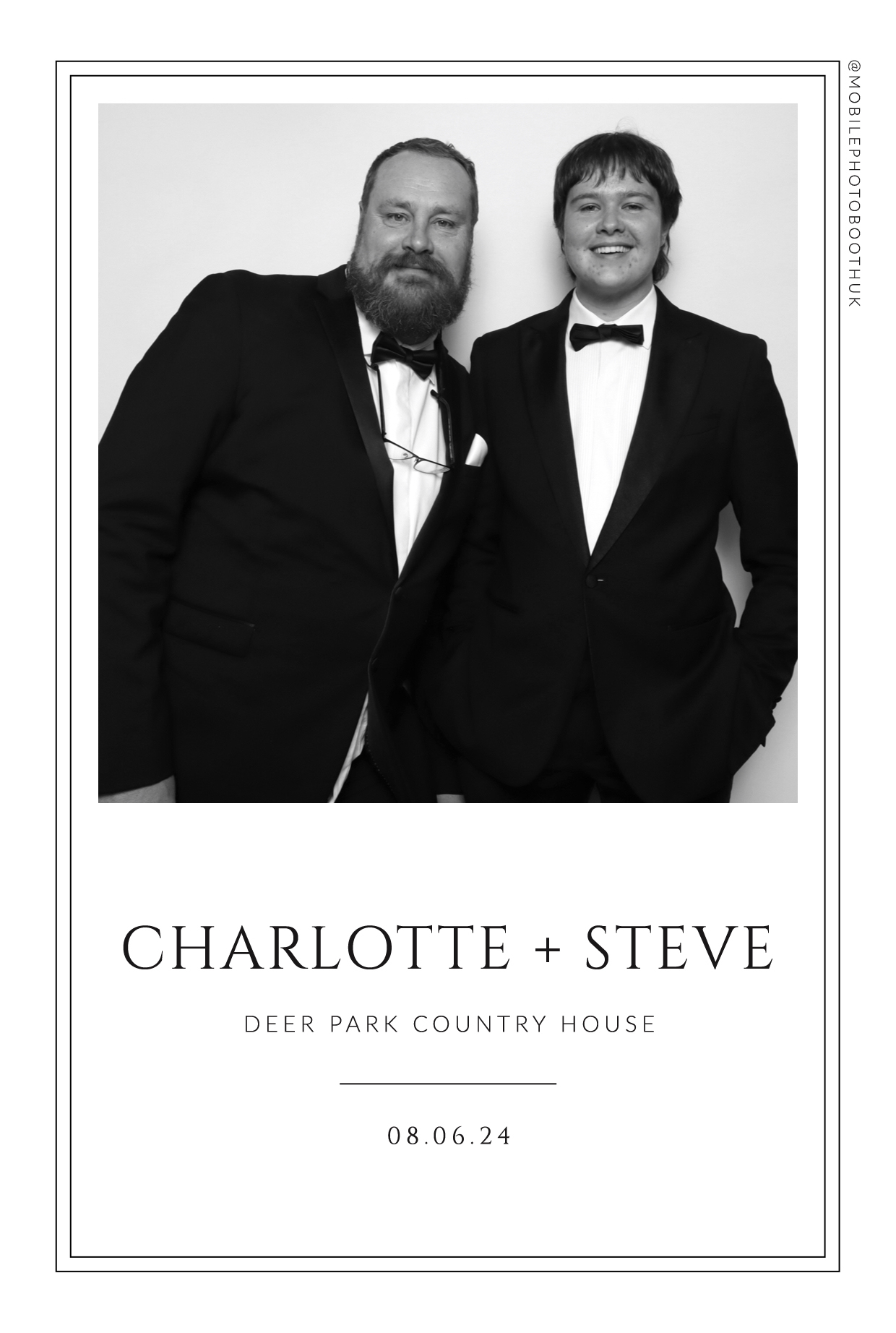 Charlotte & Steve | View more photos from the event at images.mobile-photo-booth.com/u/MobilePhotoBoothUK/Charlotte-Steve
