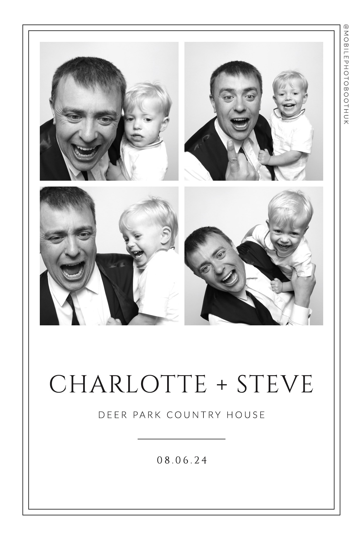Charlotte & Steve | View more photos from the event at images.mobile-photo-booth.com/u/MobilePhotoBoothUK/Charlotte-Steve