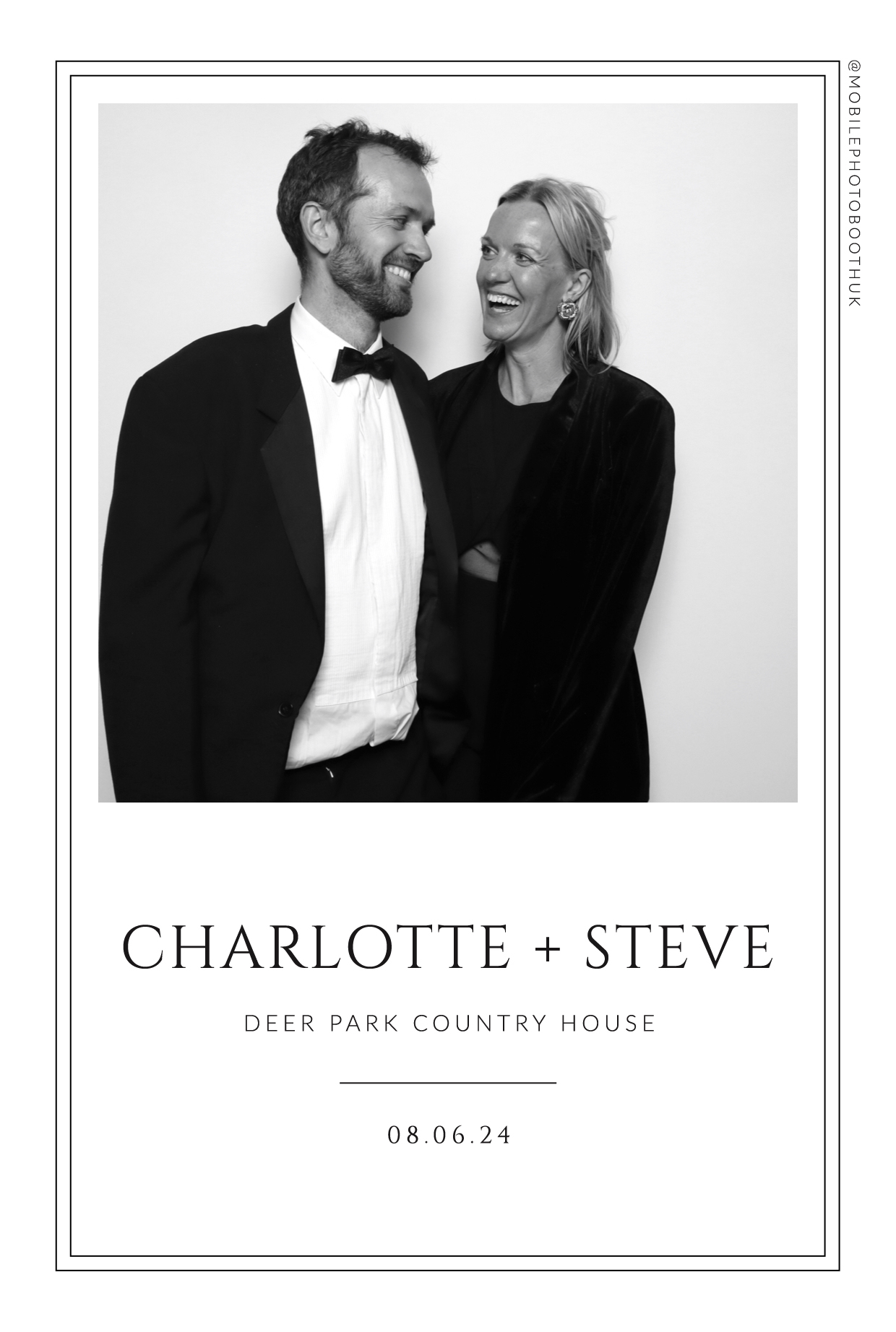 Charlotte & Steve | View more photos from the event at images.mobile-photo-booth.com/u/MobilePhotoBoothUK/Charlotte-Steve