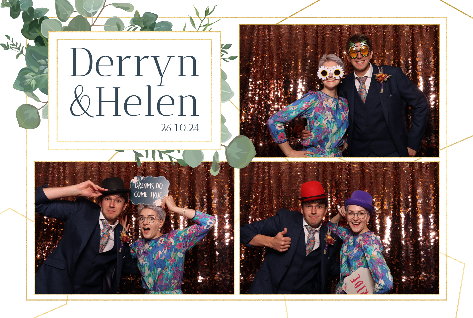 Derryn & Helen | View more photos from the event at images.mobile-photo-booth.com/u/MobilePhotoBoothUK/Derryn-Helen