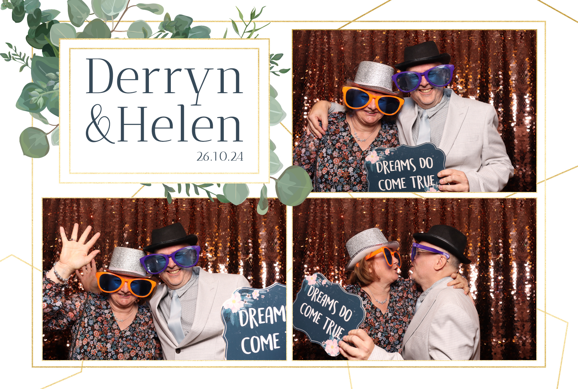 Derryn & Helen | View more photos from the event at images.mobile-photo-booth.com/u/MobilePhotoBoothUK/Derryn-Helen
