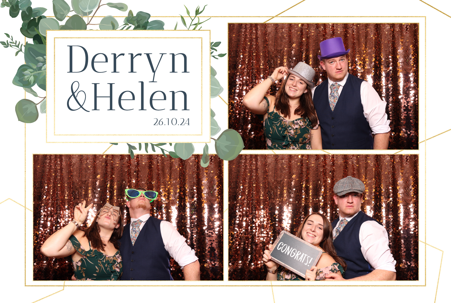 Derryn & Helen | View more photos from the event at images.mobile-photo-booth.com/u/MobilePhotoBoothUK/Derryn-Helen