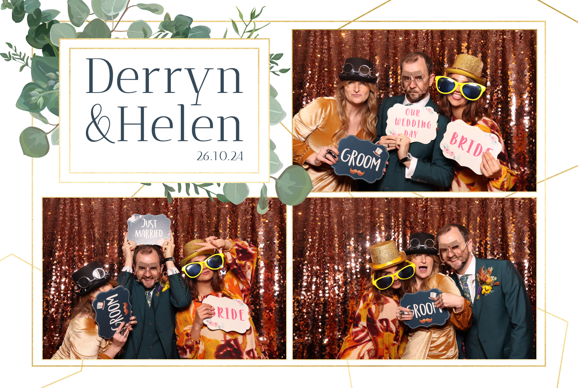 Derryn & Helen | View more photos from the event at images.mobile-photo-booth.com/u/MobilePhotoBoothUK/Derryn-Helen
