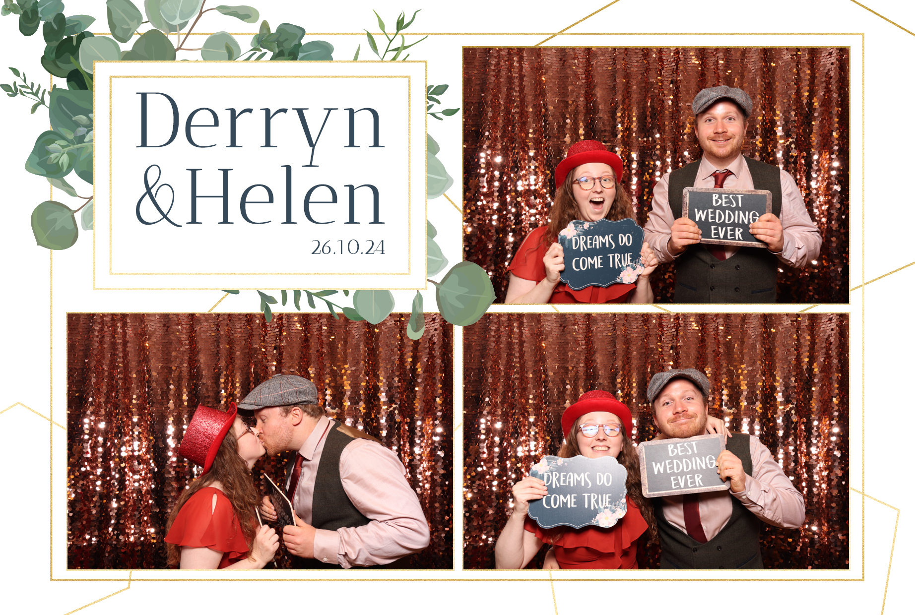Derryn & Helen | View more photos from the event at images.mobile-photo-booth.com/u/MobilePhotoBoothUK/Derryn-Helen