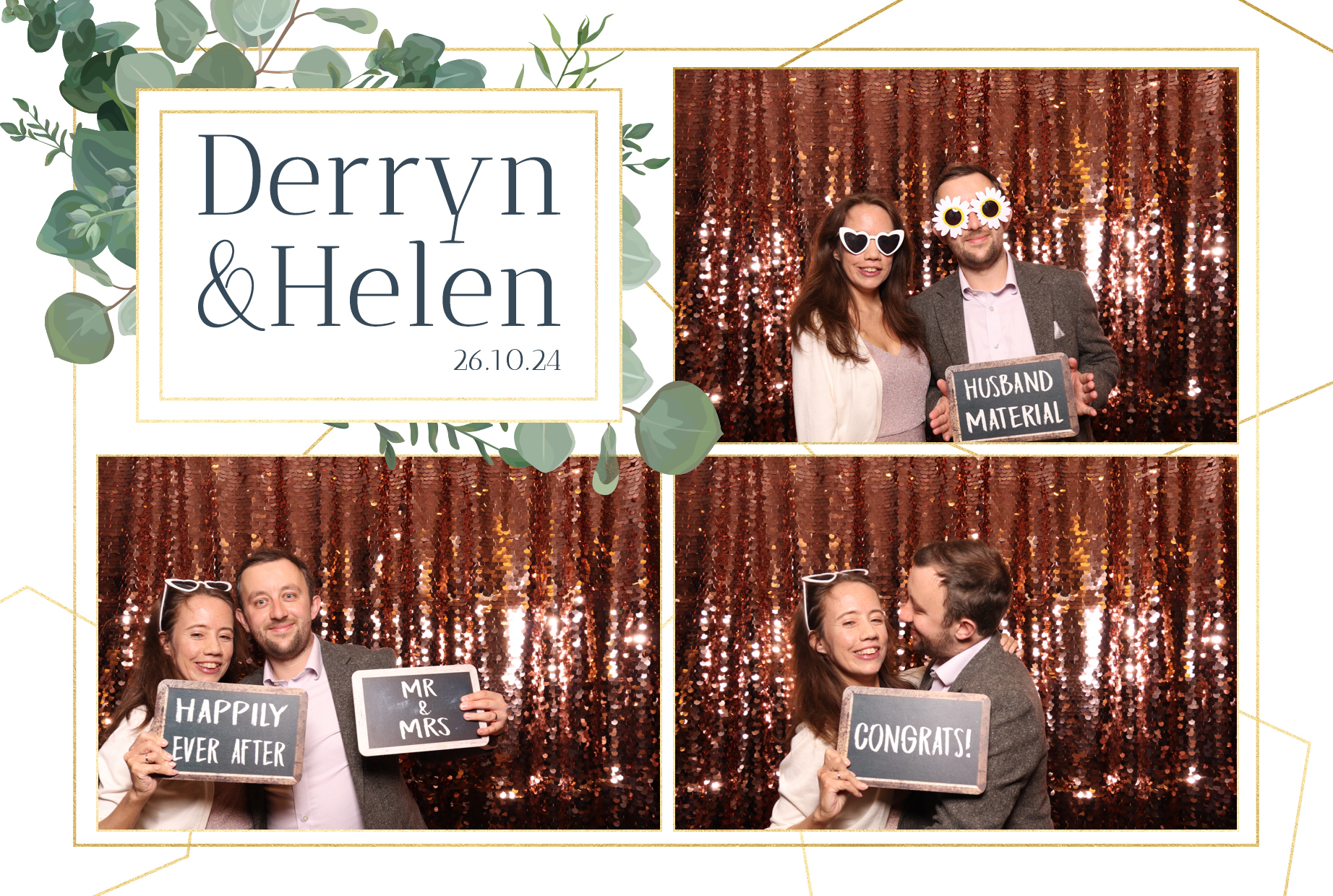 Derryn & Helen | View more photos from the event at images.mobile-photo-booth.com/u/MobilePhotoBoothUK/Derryn-Helen