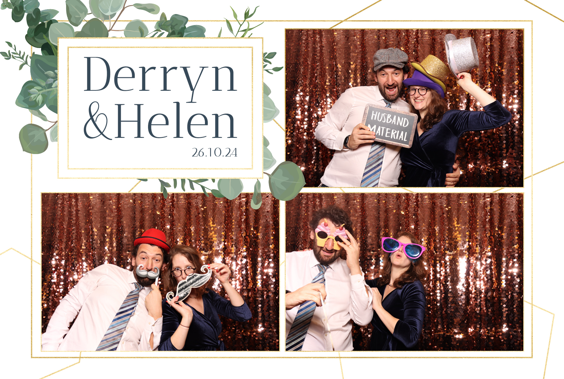 Derryn & Helen | View more photos from the event at images.mobile-photo-booth.com/u/MobilePhotoBoothUK/Derryn-Helen