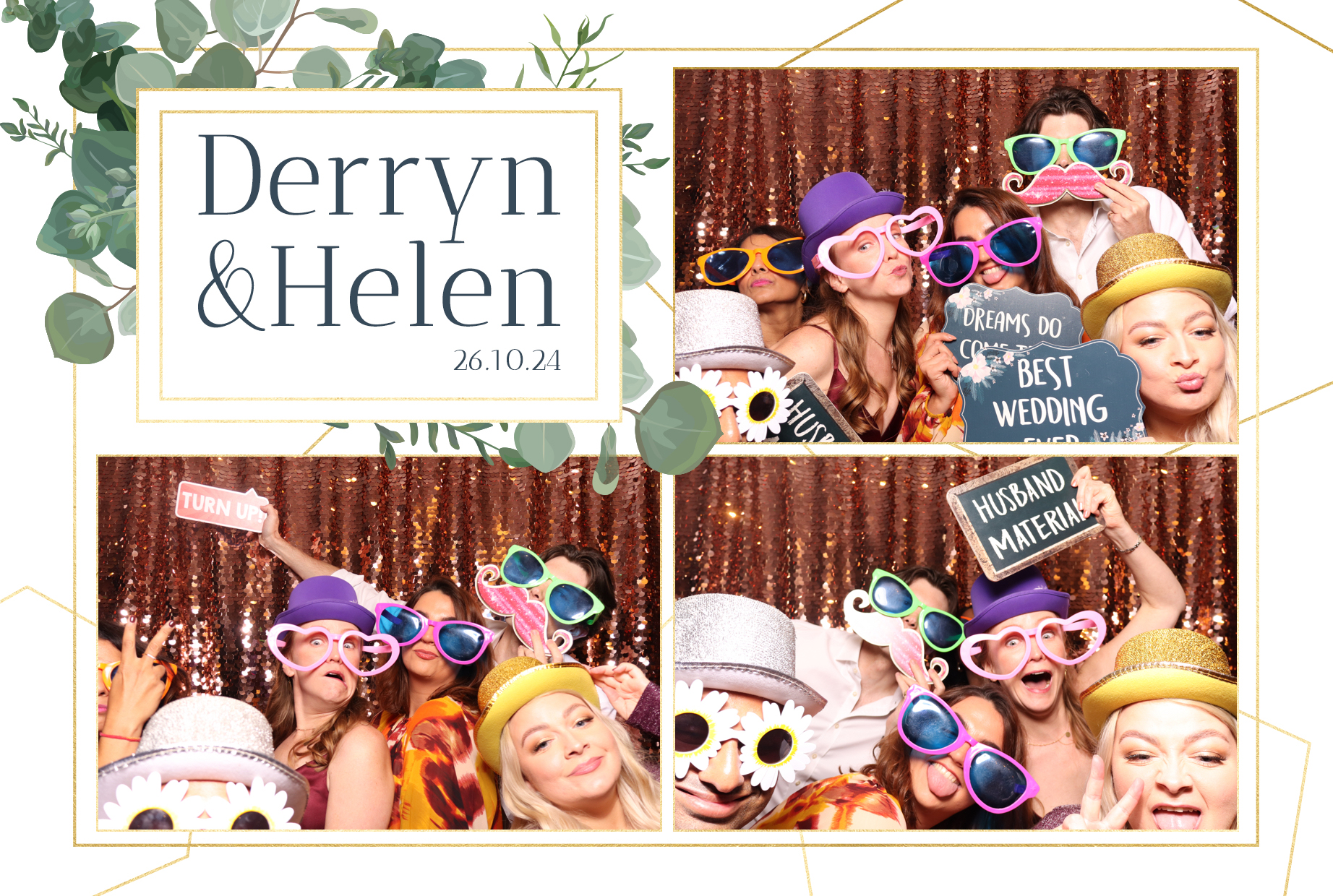 Derryn & Helen | View more photos from the event at images.mobile-photo-booth.com/u/MobilePhotoBoothUK/Derryn-Helen