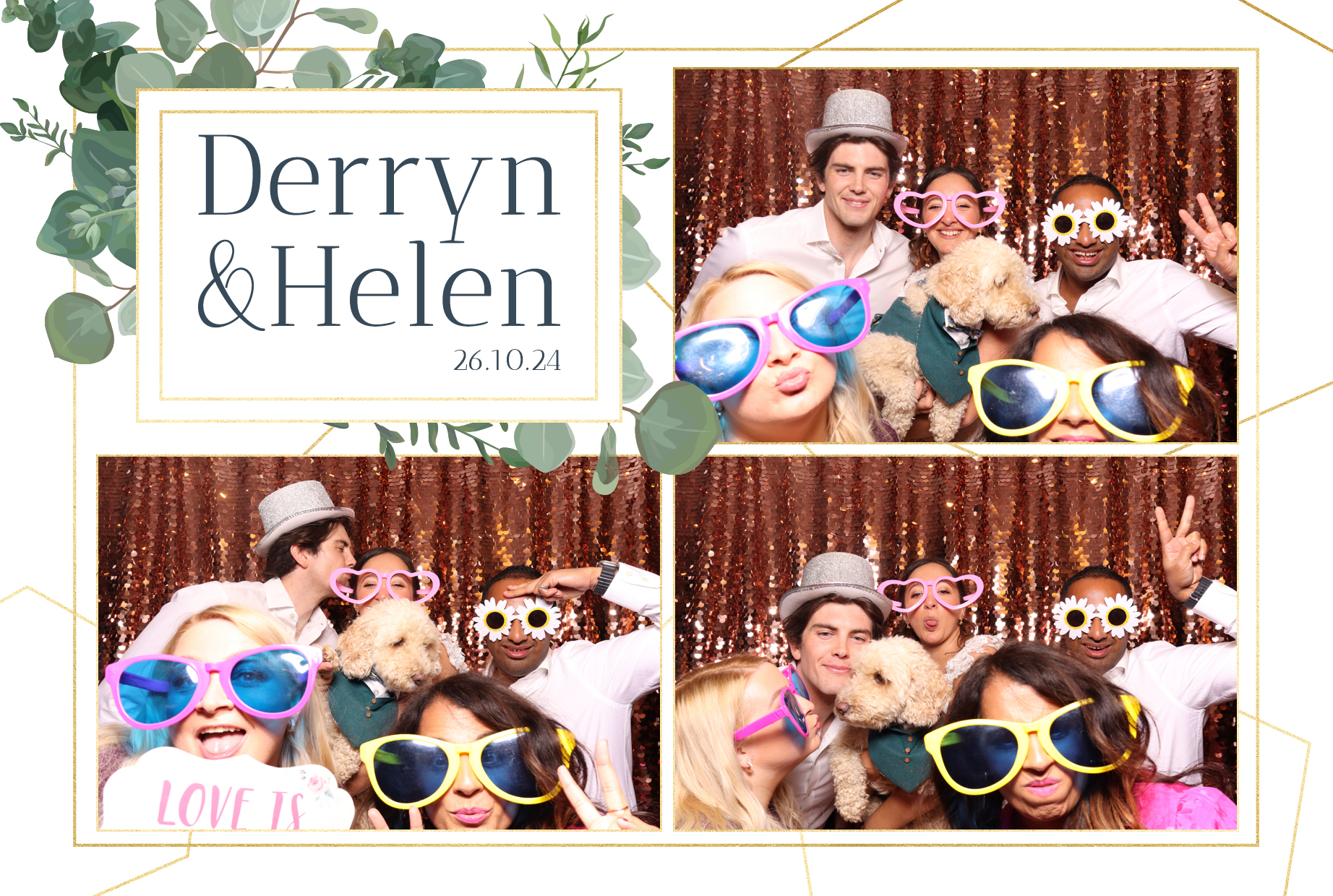 Derryn & Helen | View more photos from the event at images.mobile-photo-booth.com/u/MobilePhotoBoothUK/Derryn-Helen