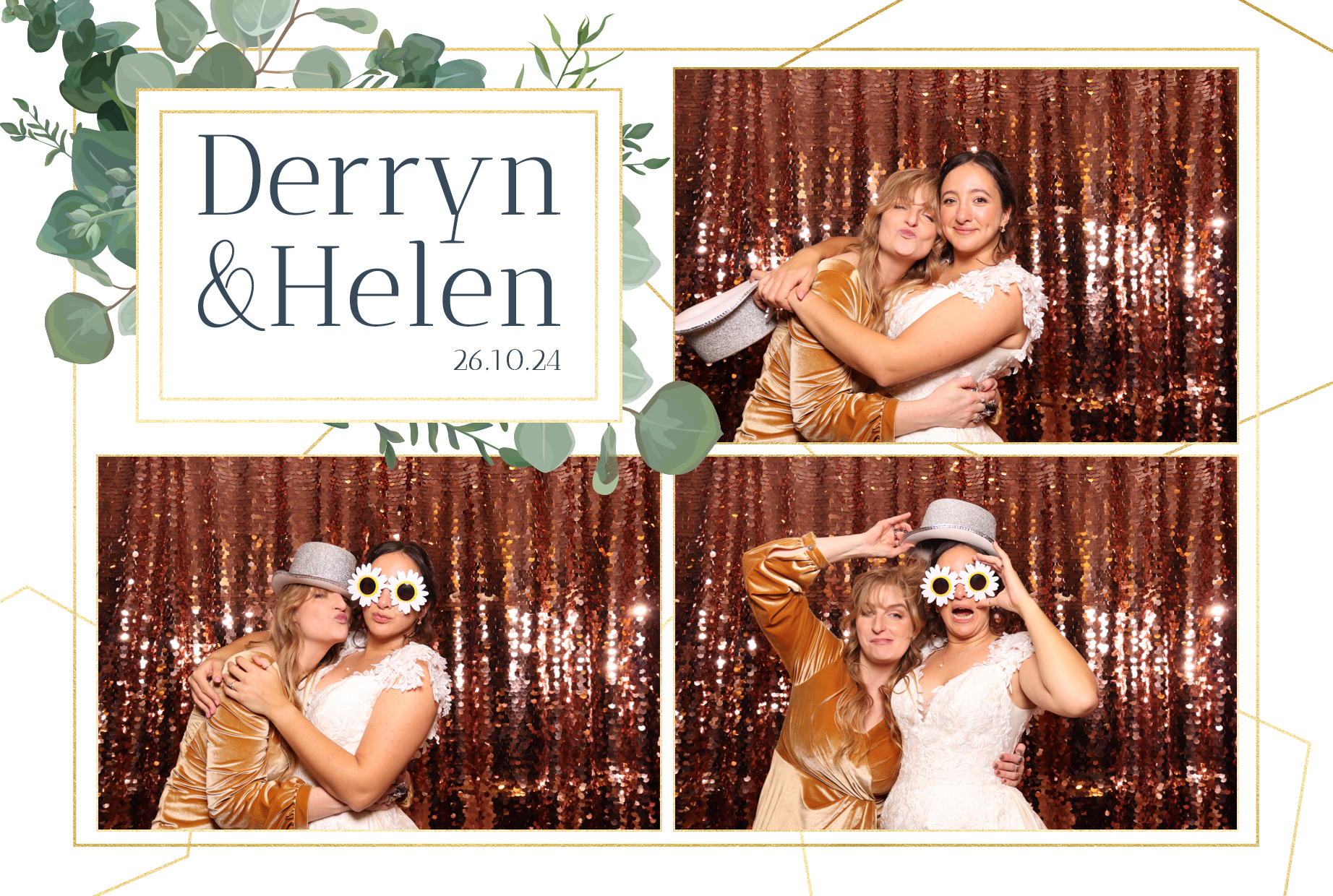 Derryn & Helen | View more photos from the event at images.mobile-photo-booth.com/u/MobilePhotoBoothUK/Derryn-Helen