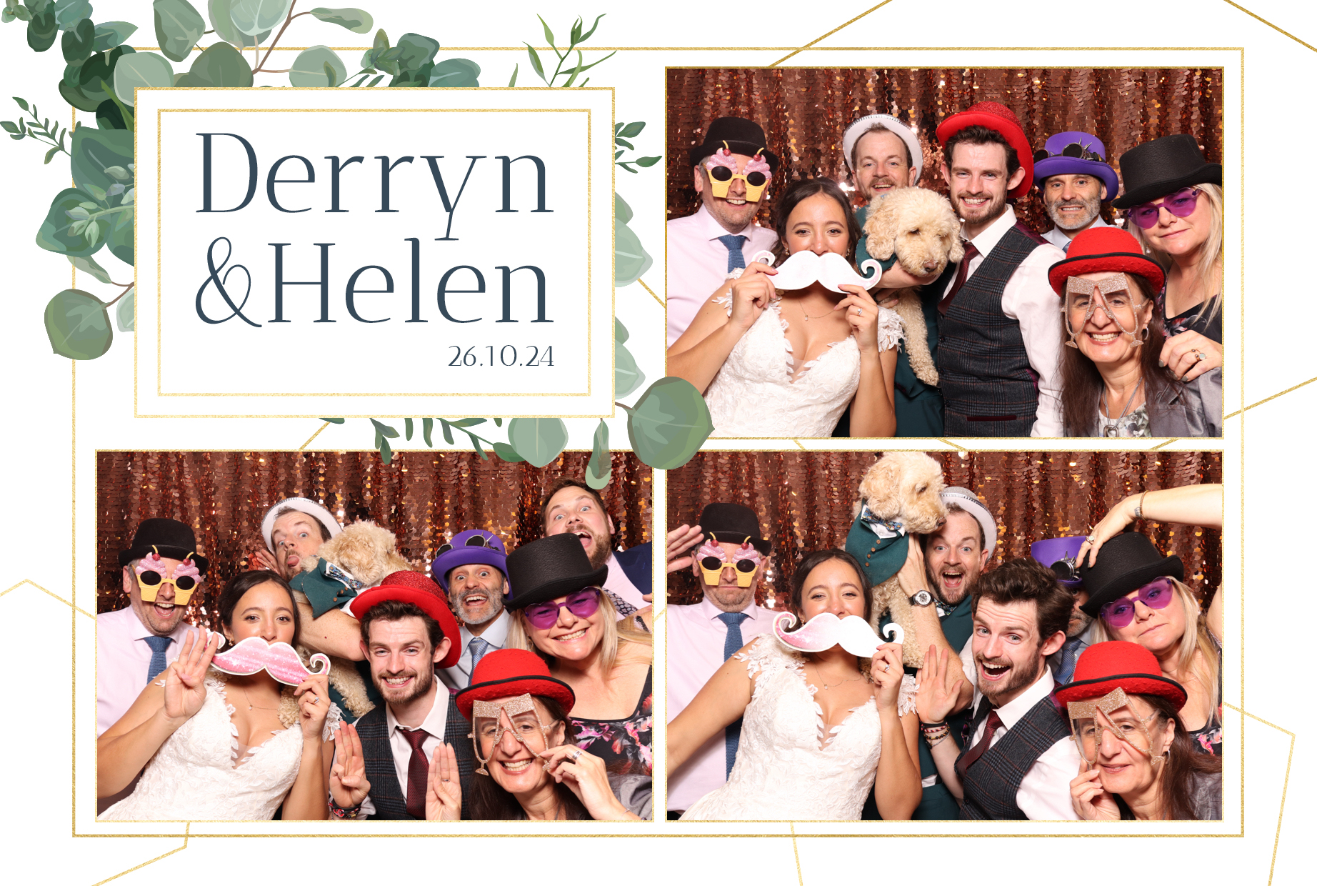 Derryn & Helen | View more photos from the event at images.mobile-photo-booth.com/u/MobilePhotoBoothUK/Derryn-Helen