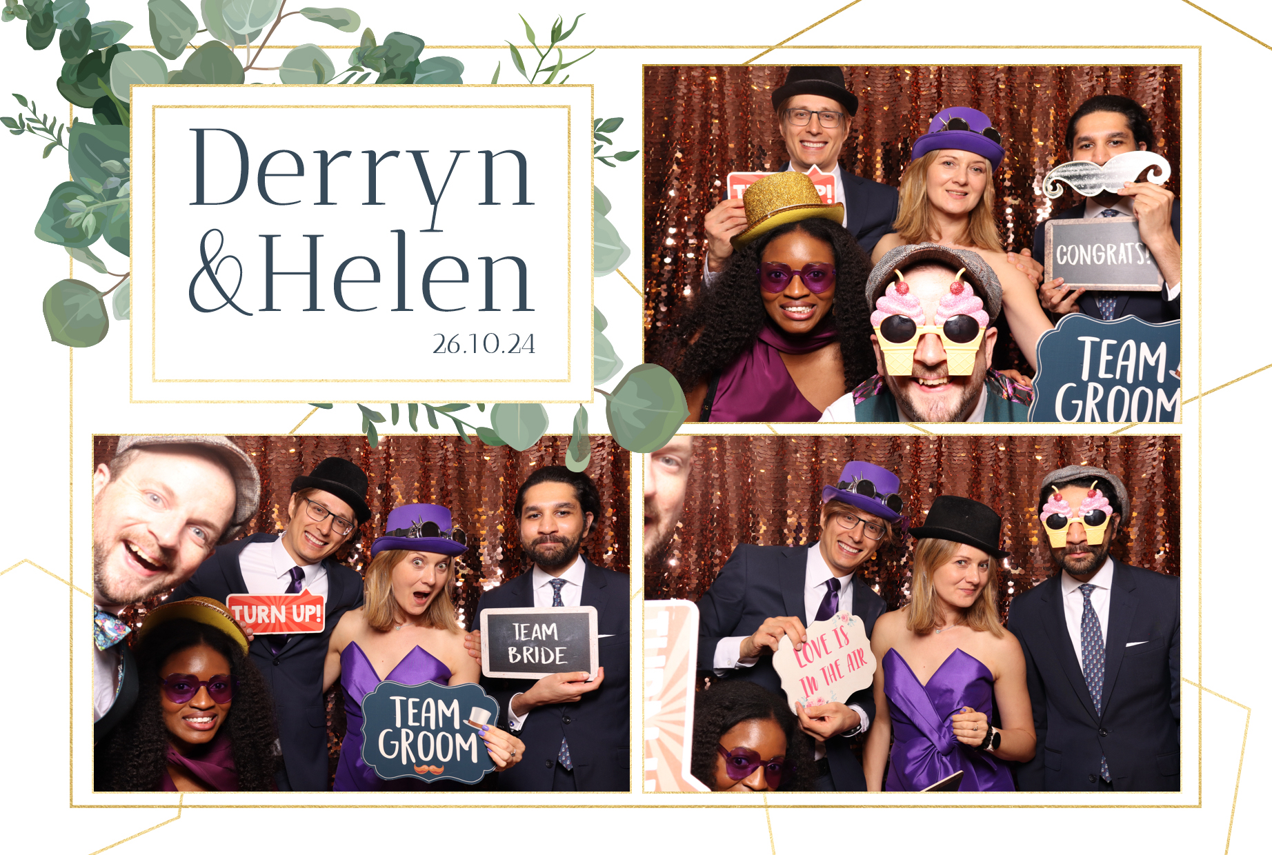 Derryn & Helen | View more photos from the event at images.mobile-photo-booth.com/u/MobilePhotoBoothUK/Derryn-Helen