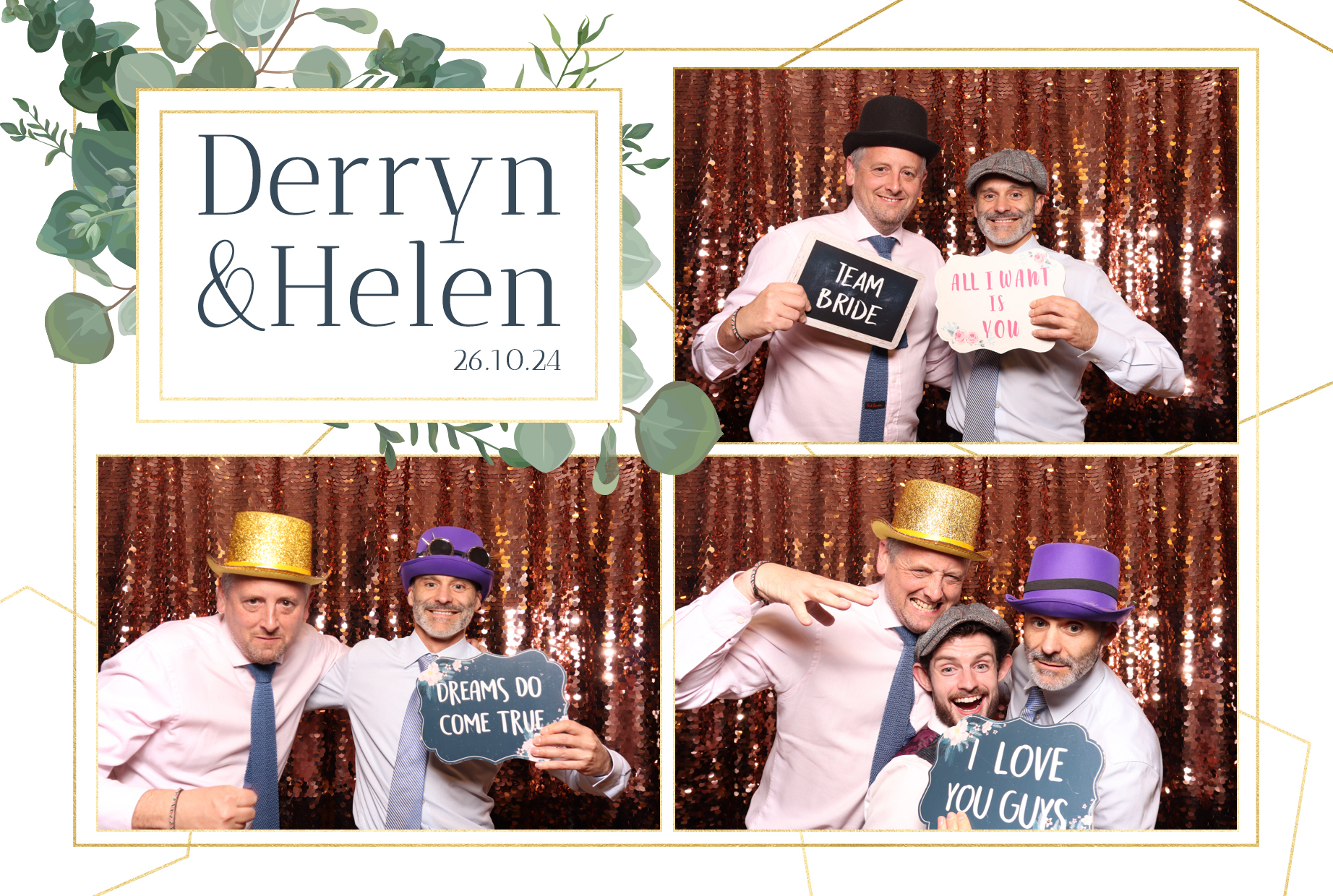 Derryn & Helen | View more photos from the event at images.mobile-photo-booth.com/u/MobilePhotoBoothUK/Derryn-Helen
