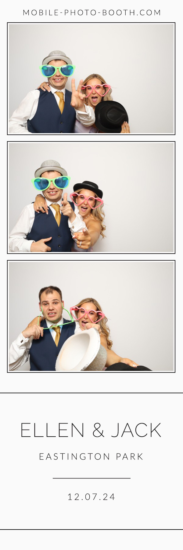 Ellen & Jack | View more photos from the event at images.mobile-photo-booth.com/u/MobilePhotoBoothUK/Ellen-Jack