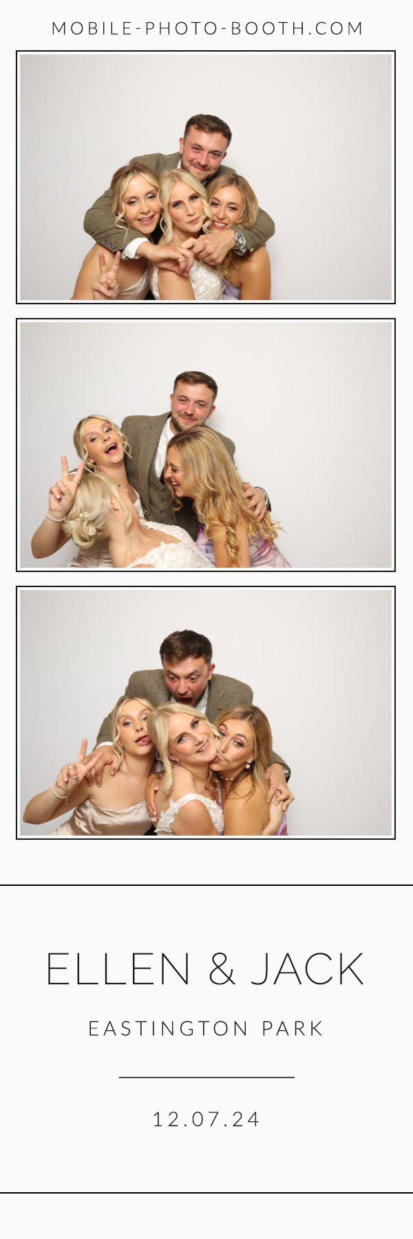 Ellen & Jack | View more photos from the event at images.mobile-photo-booth.com/u/MobilePhotoBoothUK/Ellen-Jack