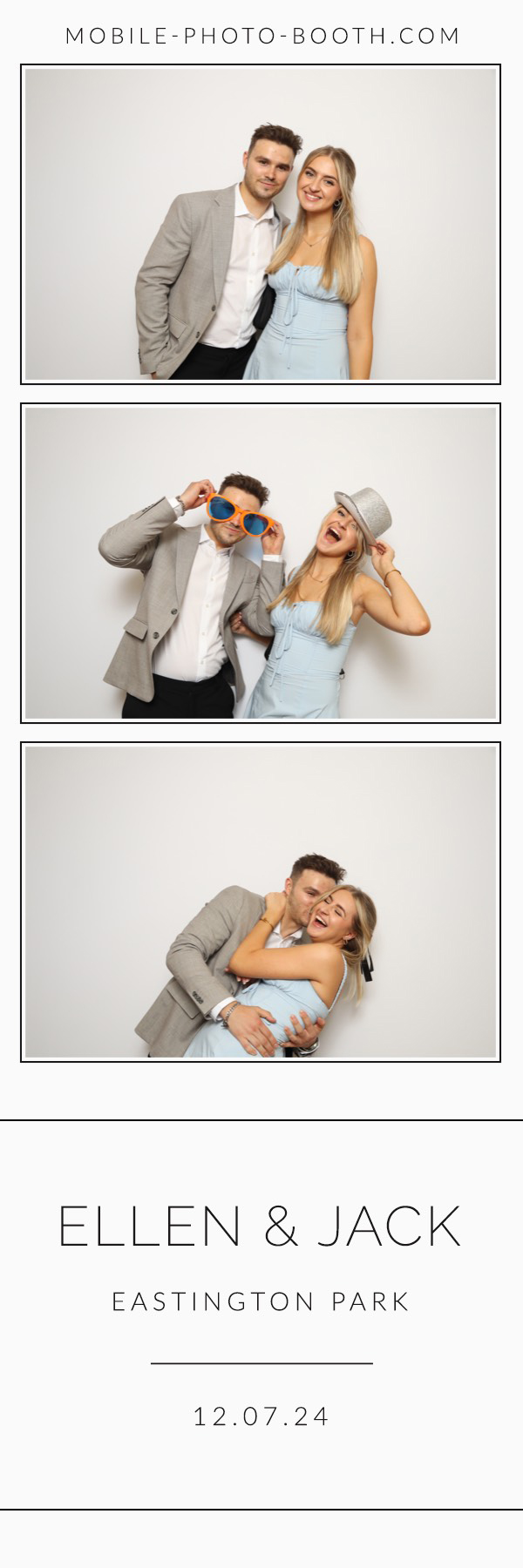 Ellen & Jack | View more photos from the event at images.mobile-photo-booth.com/u/MobilePhotoBoothUK/Ellen-Jack