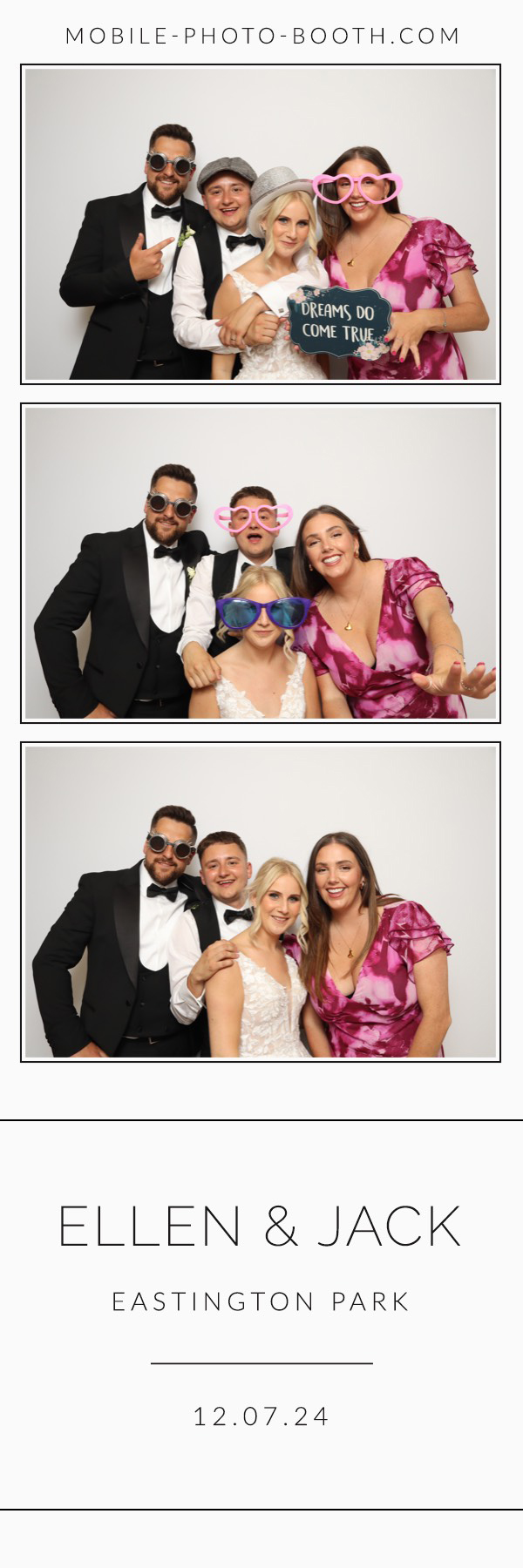 Ellen & Jack | View more photos from the event at images.mobile-photo-booth.com/u/MobilePhotoBoothUK/Ellen-Jack