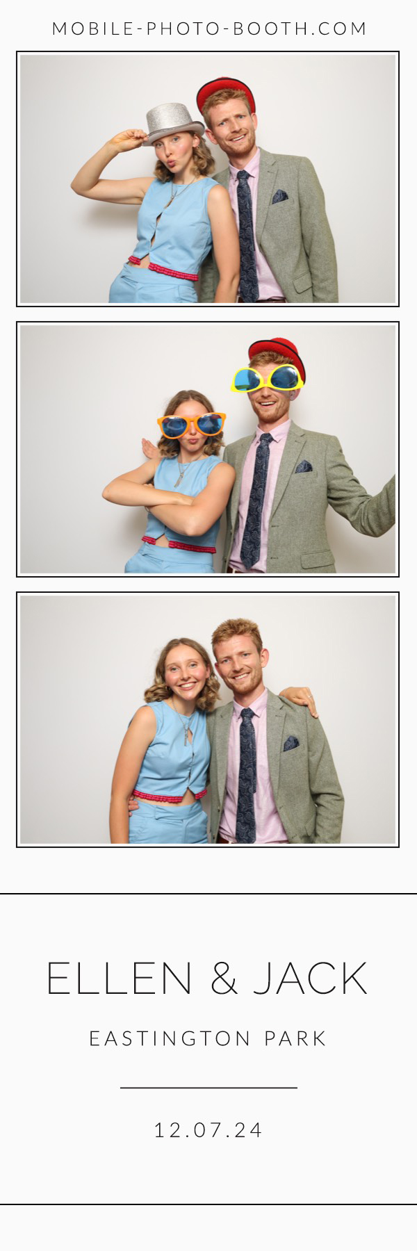 Ellen & Jack | View more photos from the event at images.mobile-photo-booth.com/u/MobilePhotoBoothUK/Ellen-Jack