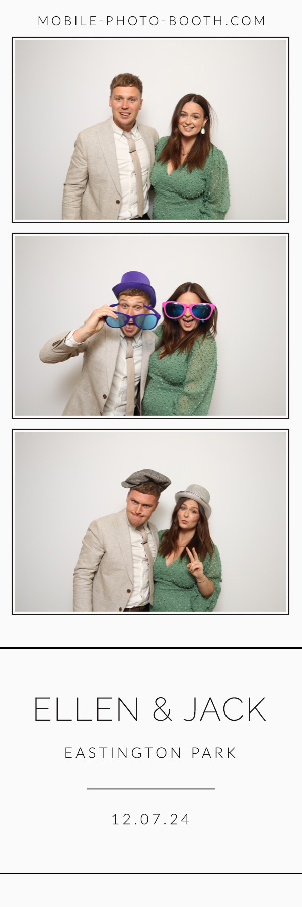 Ellen & Jack | View more photos from the event at images.mobile-photo-booth.com/u/MobilePhotoBoothUK/Ellen-Jack