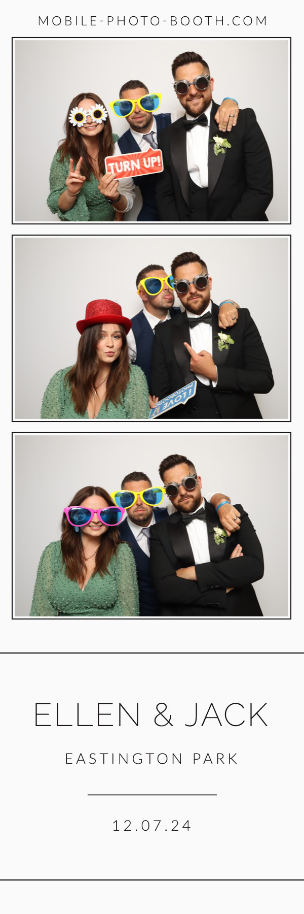 Ellen & Jack | View more photos from the event at images.mobile-photo-booth.com/u/MobilePhotoBoothUK/Ellen-Jack