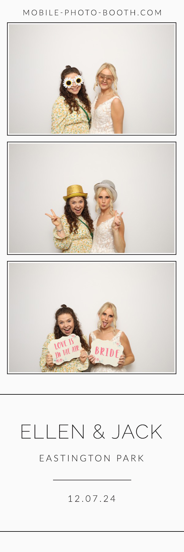 Ellen & Jack | View more photos from the event at images.mobile-photo-booth.com/u/MobilePhotoBoothUK/Ellen-Jack
