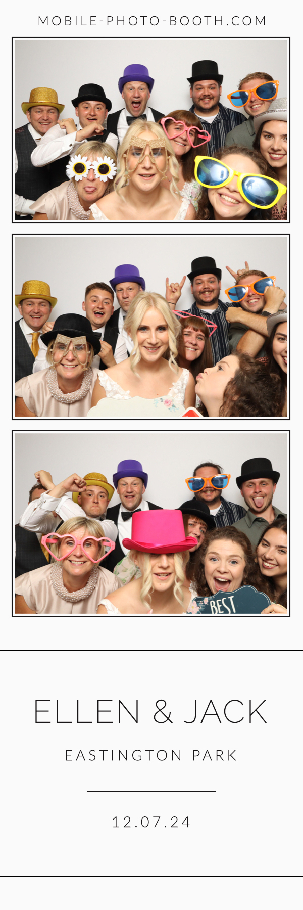 Ellen & Jack | View more photos from the event at images.mobile-photo-booth.com/u/MobilePhotoBoothUK/Ellen-Jack