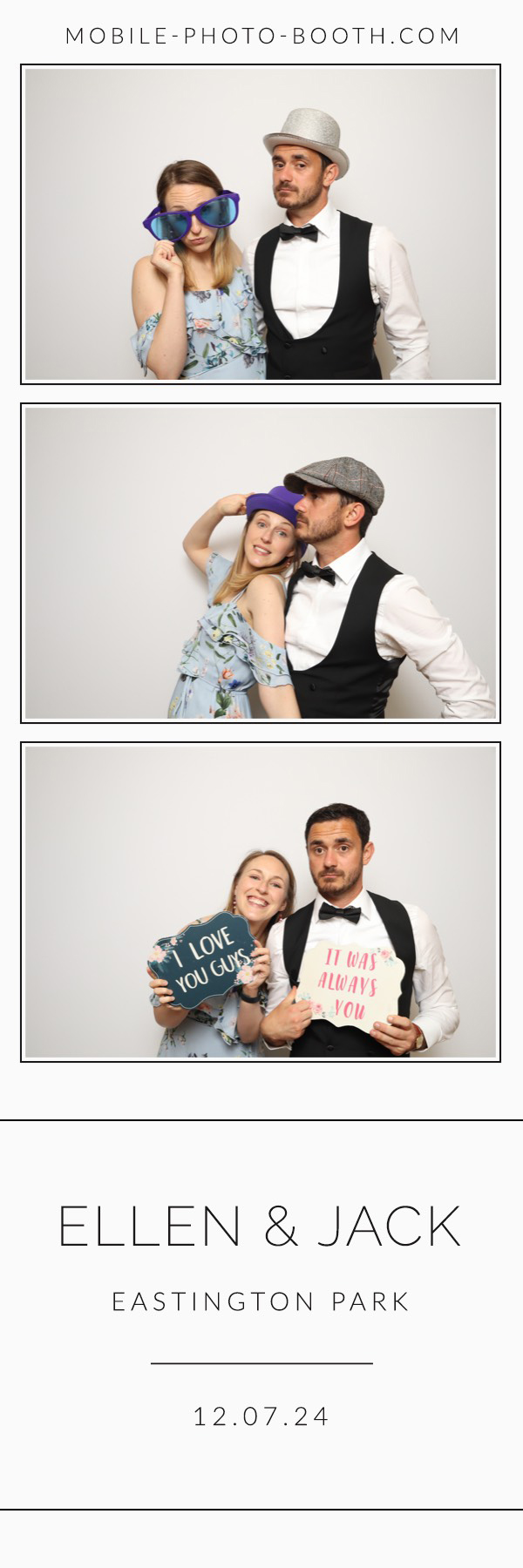 Ellen & Jack | View more photos from the event at images.mobile-photo-booth.com/u/MobilePhotoBoothUK/Ellen-Jack