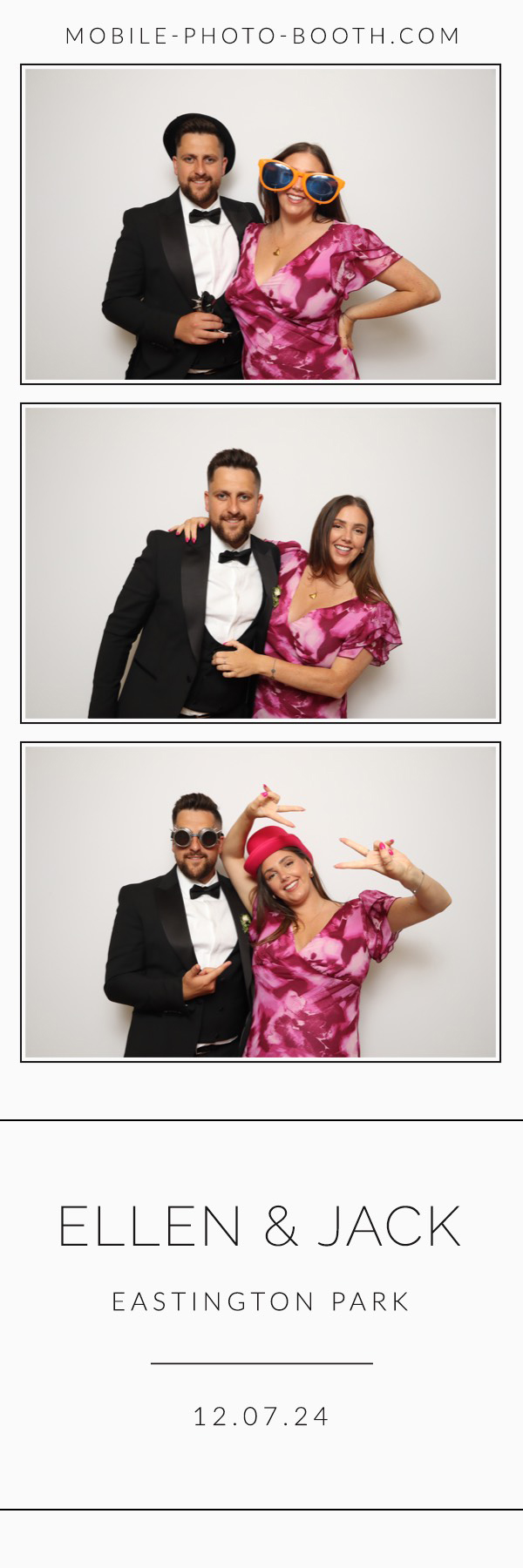 Ellen & Jack | View more photos from the event at images.mobile-photo-booth.com/u/MobilePhotoBoothUK/Ellen-Jack