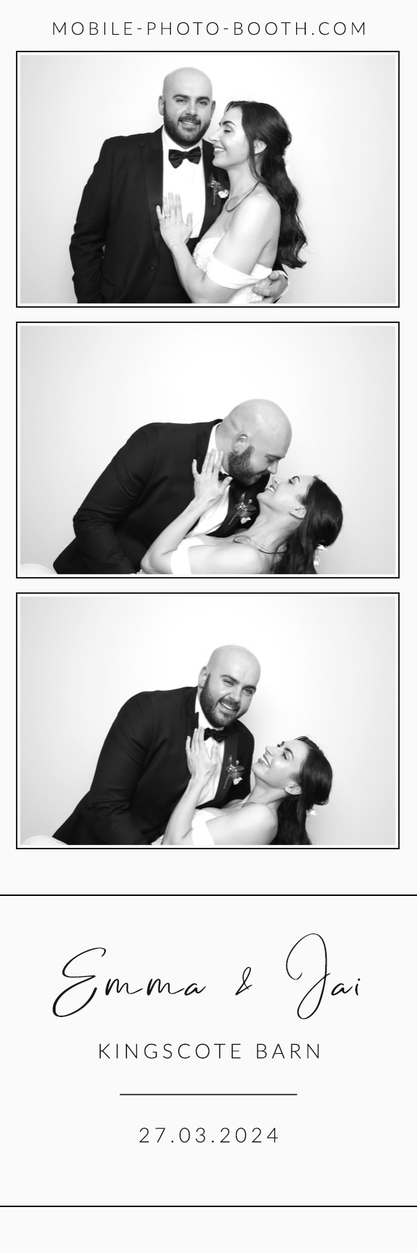 Emma & Jai | View more photos from the event at images.mobile-photo-booth.com/u/MobilePhotoBoothUK/Emma-Jai
