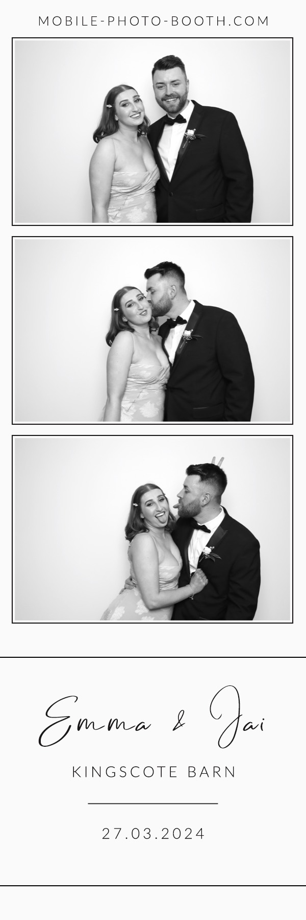 Emma & Jai | View more photos from the event at images.mobile-photo-booth.com/u/MobilePhotoBoothUK/Emma-Jai