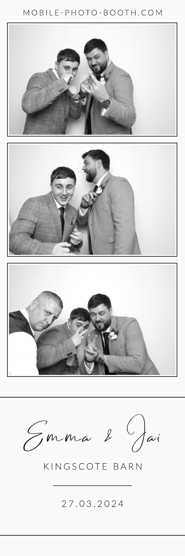 Emma & Jai | View more photos from the event at images.mobile-photo-booth.com/u/MobilePhotoBoothUK/Emma-Jai