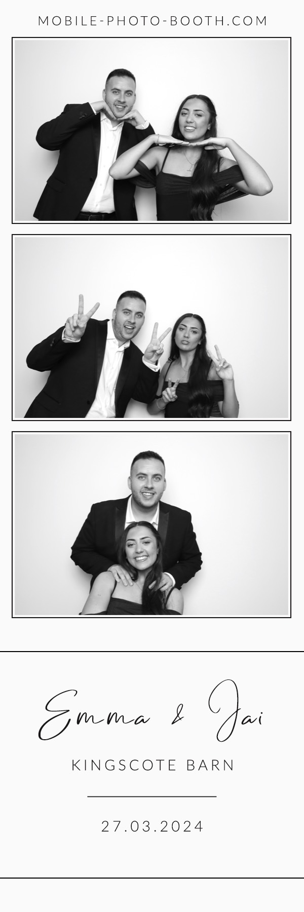 Emma & Jai | View more photos from the event at images.mobile-photo-booth.com/u/MobilePhotoBoothUK/Emma-Jai