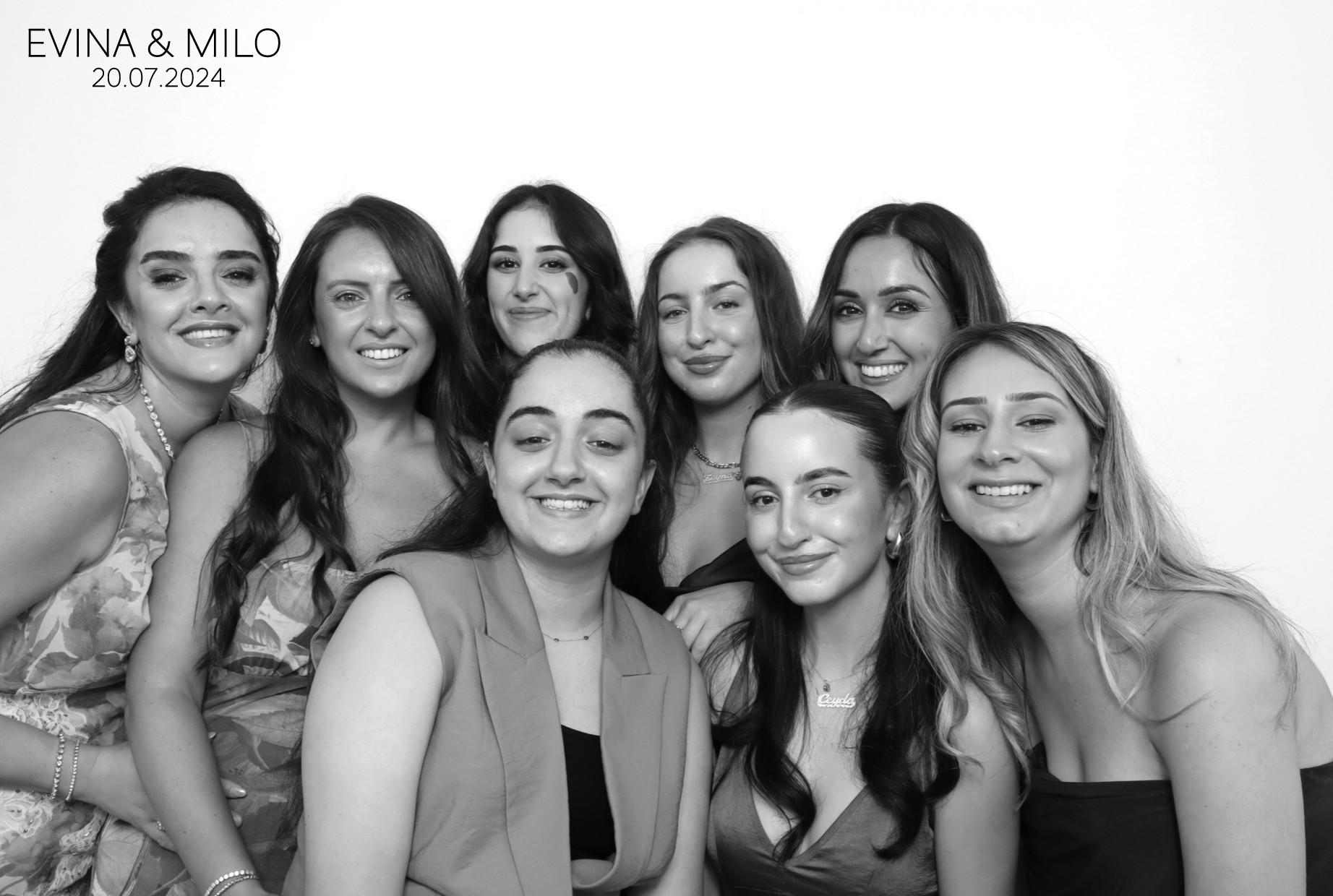 Evina & MIlo | View more photos from the event at images.mobile-photo-booth.com/u/MobilePhotoBoothUK/Evina-MIlo