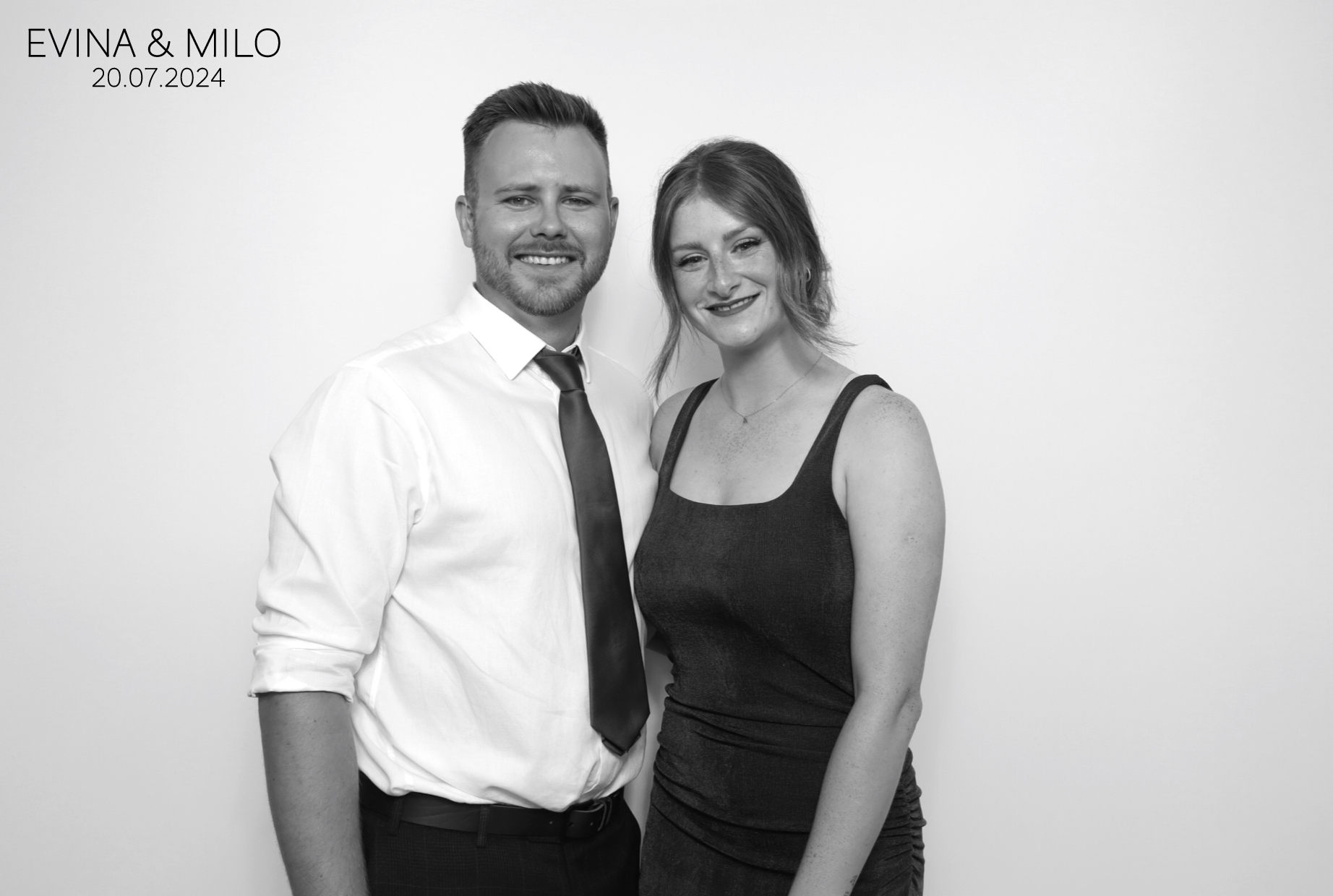 Evina & MIlo | View more photos from the event at images.mobile-photo-booth.com/u/MobilePhotoBoothUK/Evina-MIlo